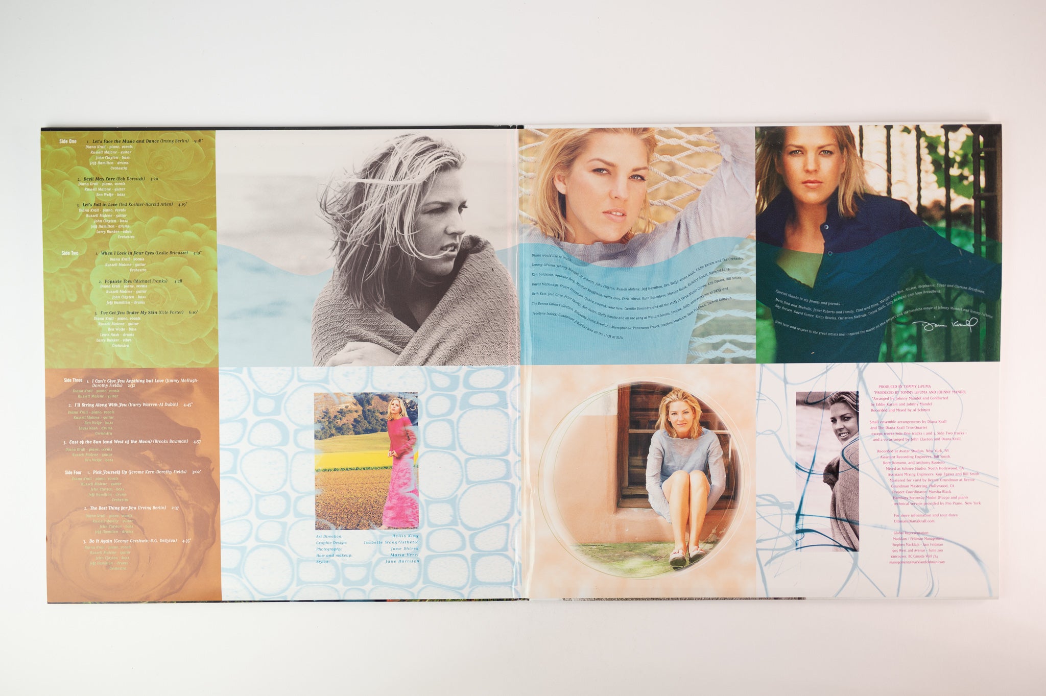 Diana Krall - When I Look In Your Eyes on ORG 180 Gram Reissue