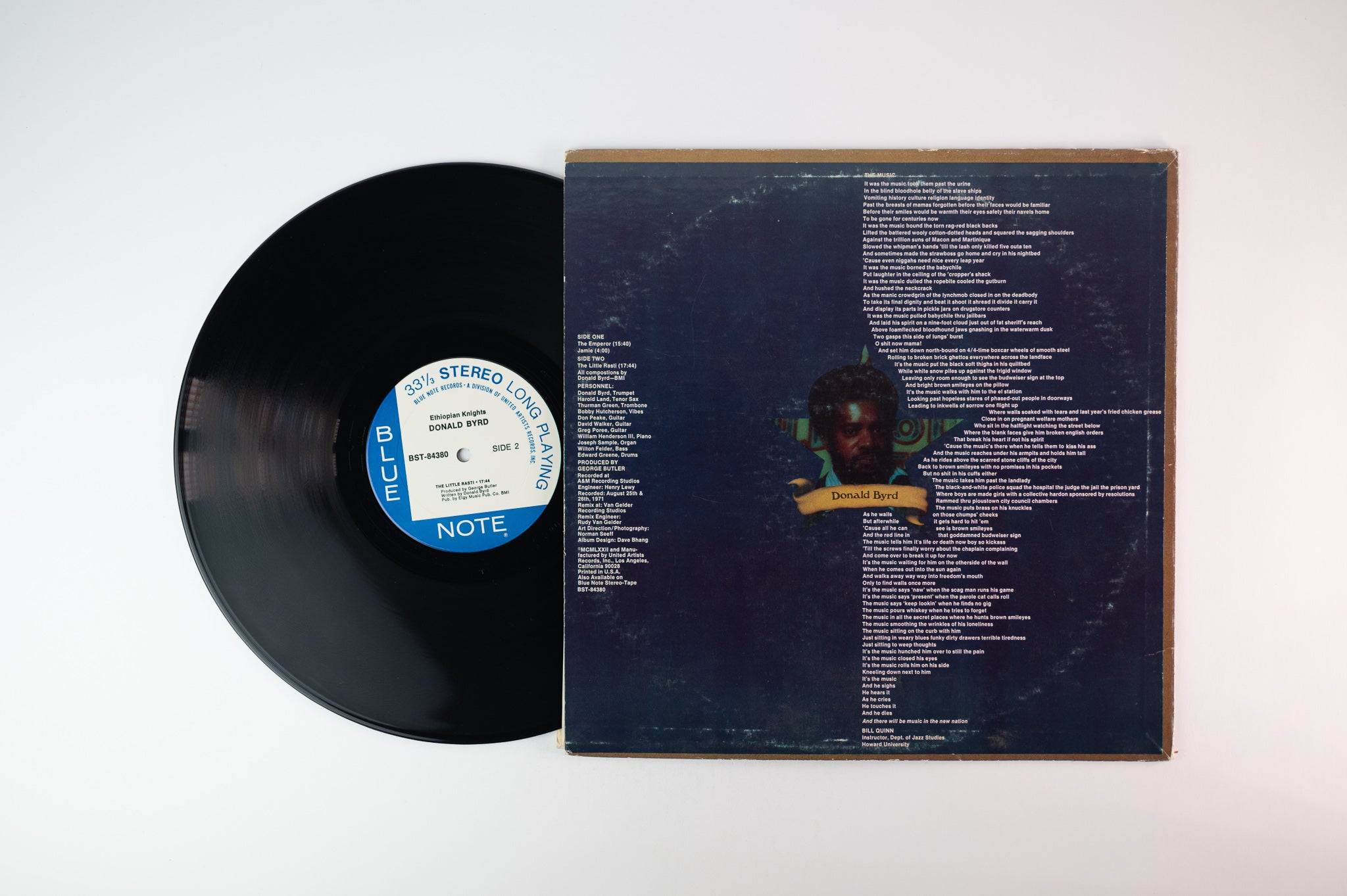 Donald Byrd - Ethiopian Knights on Blue Note 84380 United Artists