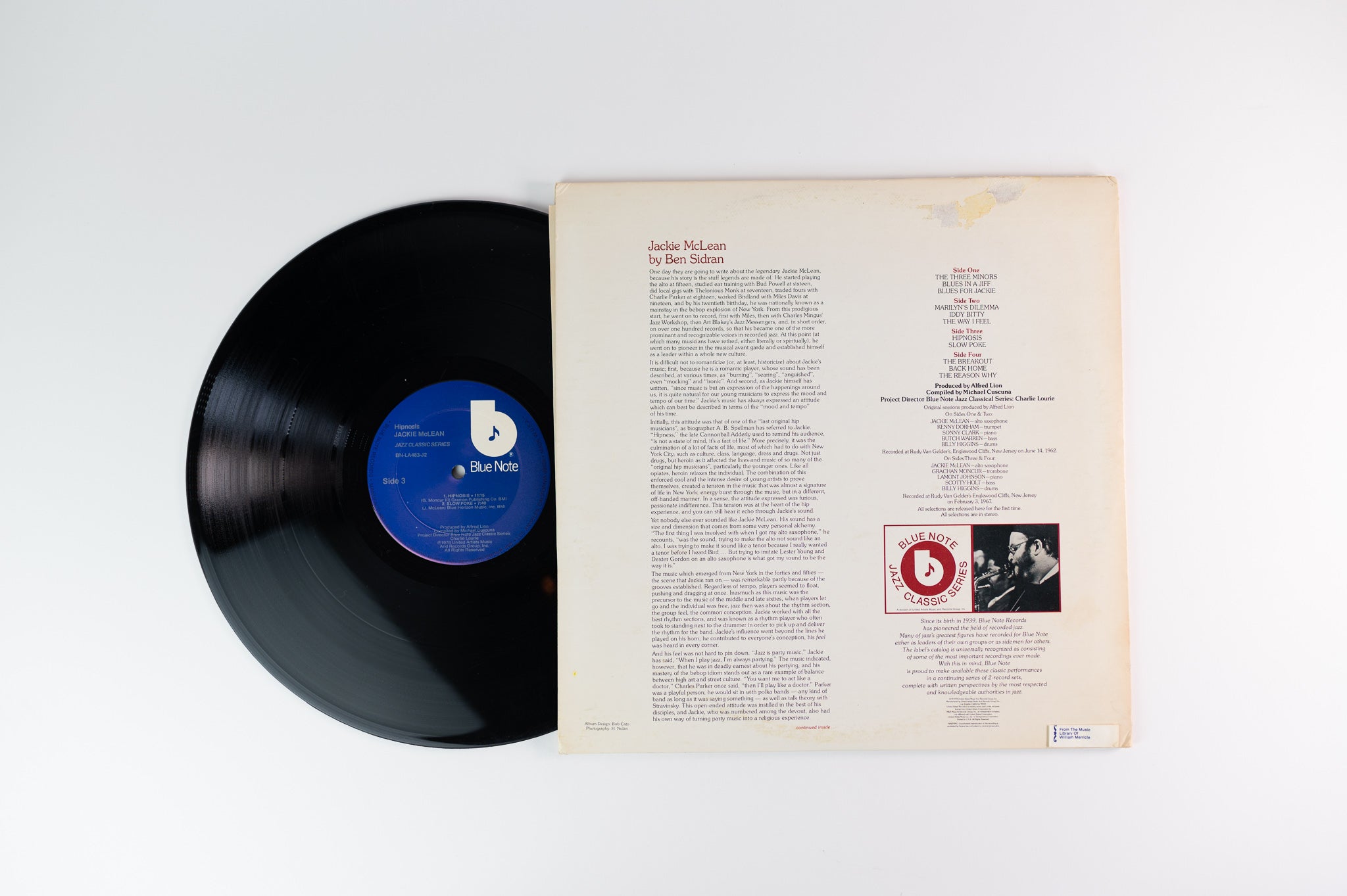 Jackie McLean - Hipnosis on Blue Note