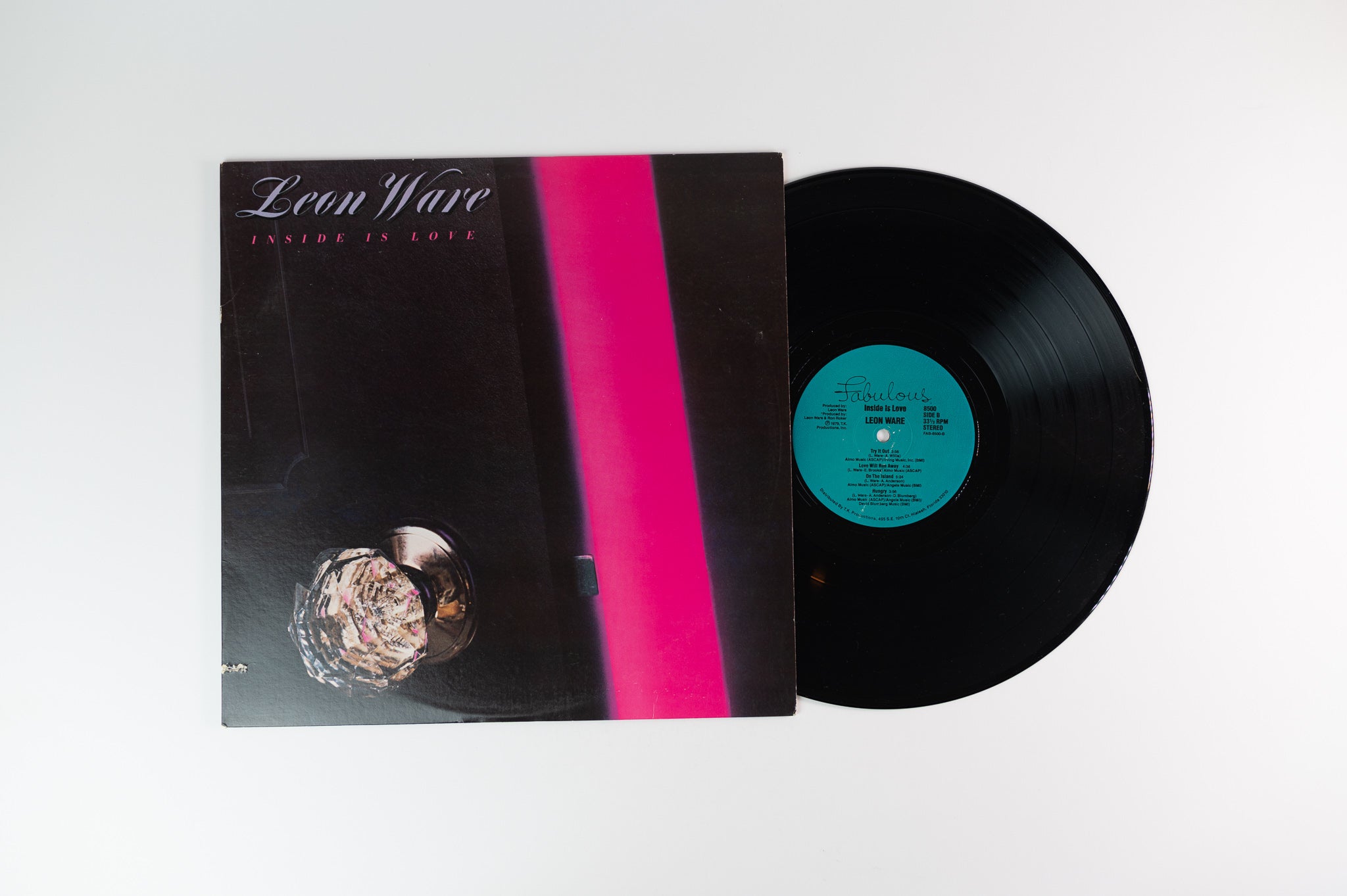 INSIDE IS LOVE LEON WARE リオン・ウェアLPレコード Leon Ware - Inside Is Love on Fabulous