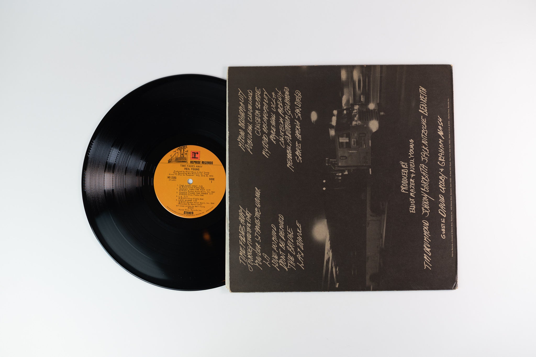 Neil Young - Time Fades Away on Reprise