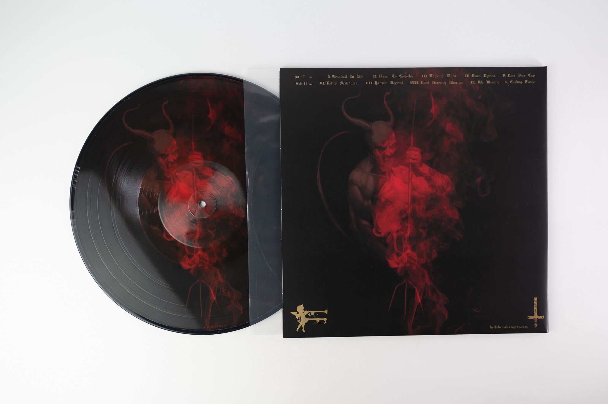 Profanatica - The Curling Flame Of Blasphemy on Hells Headbangers Picture Disc