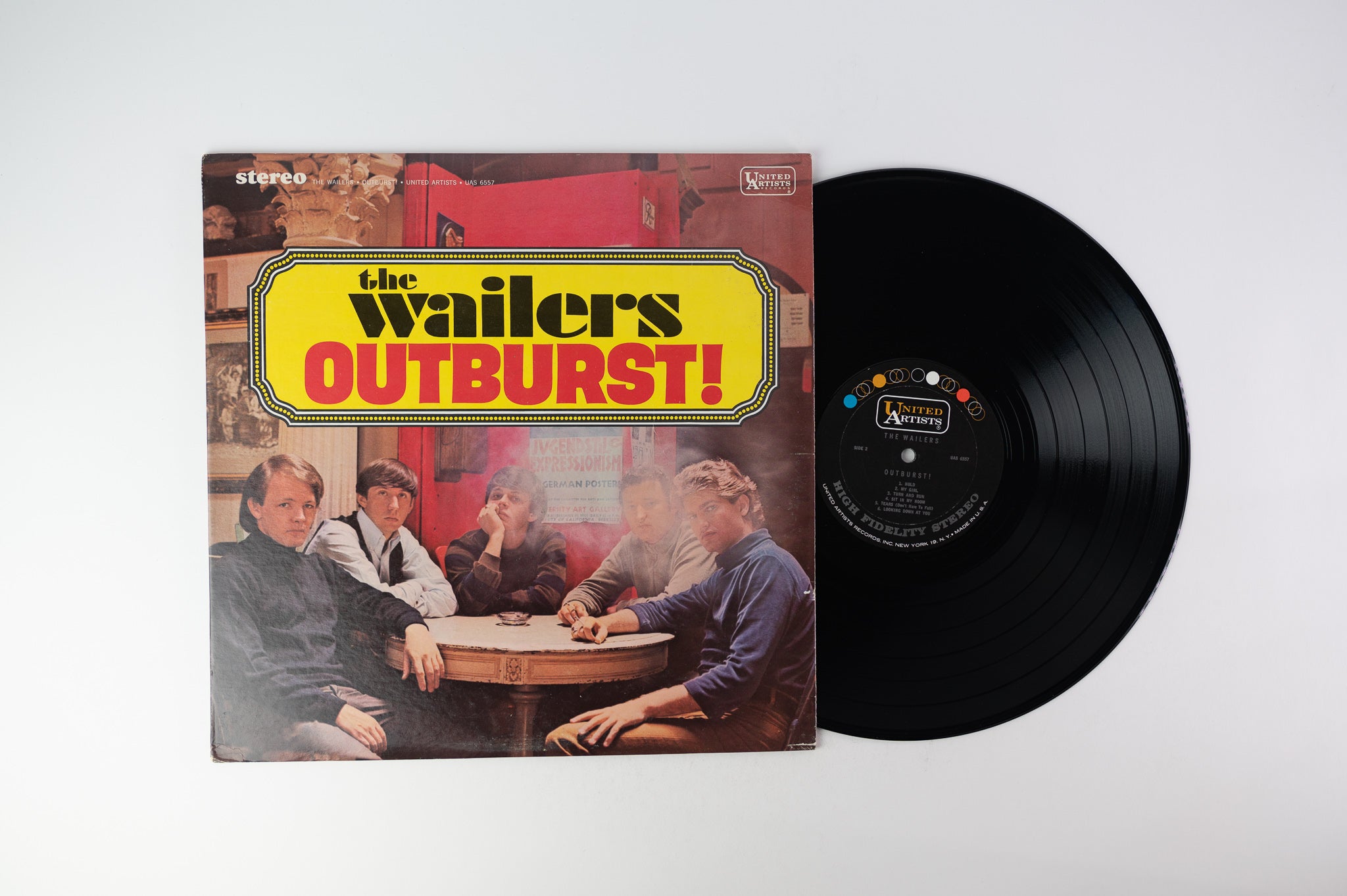 The Wailers - Outburst! on United Artists Stereo