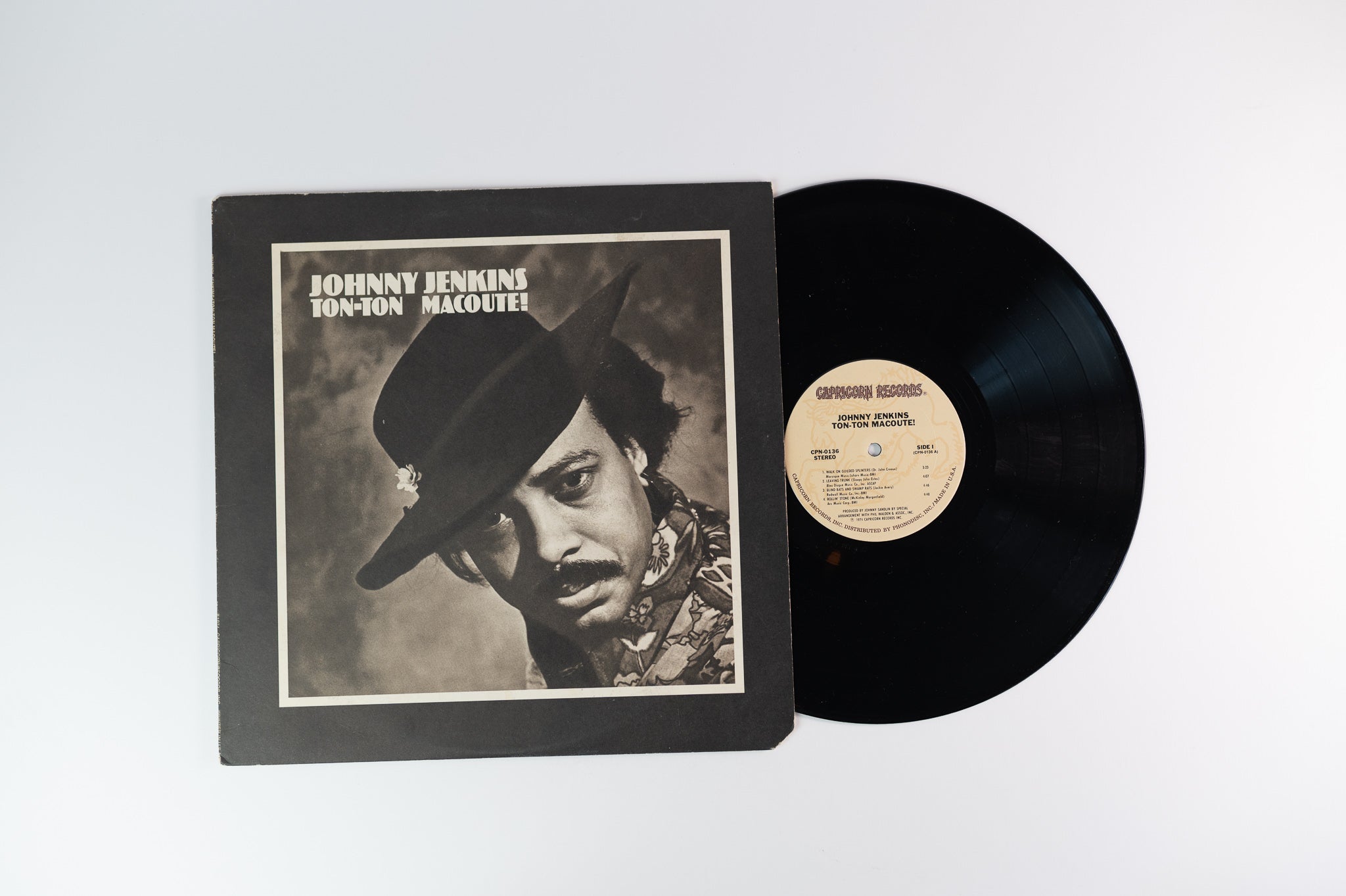 Johnny Jenkins - Ton-Ton Macoute! on Capricorn Records Reissue