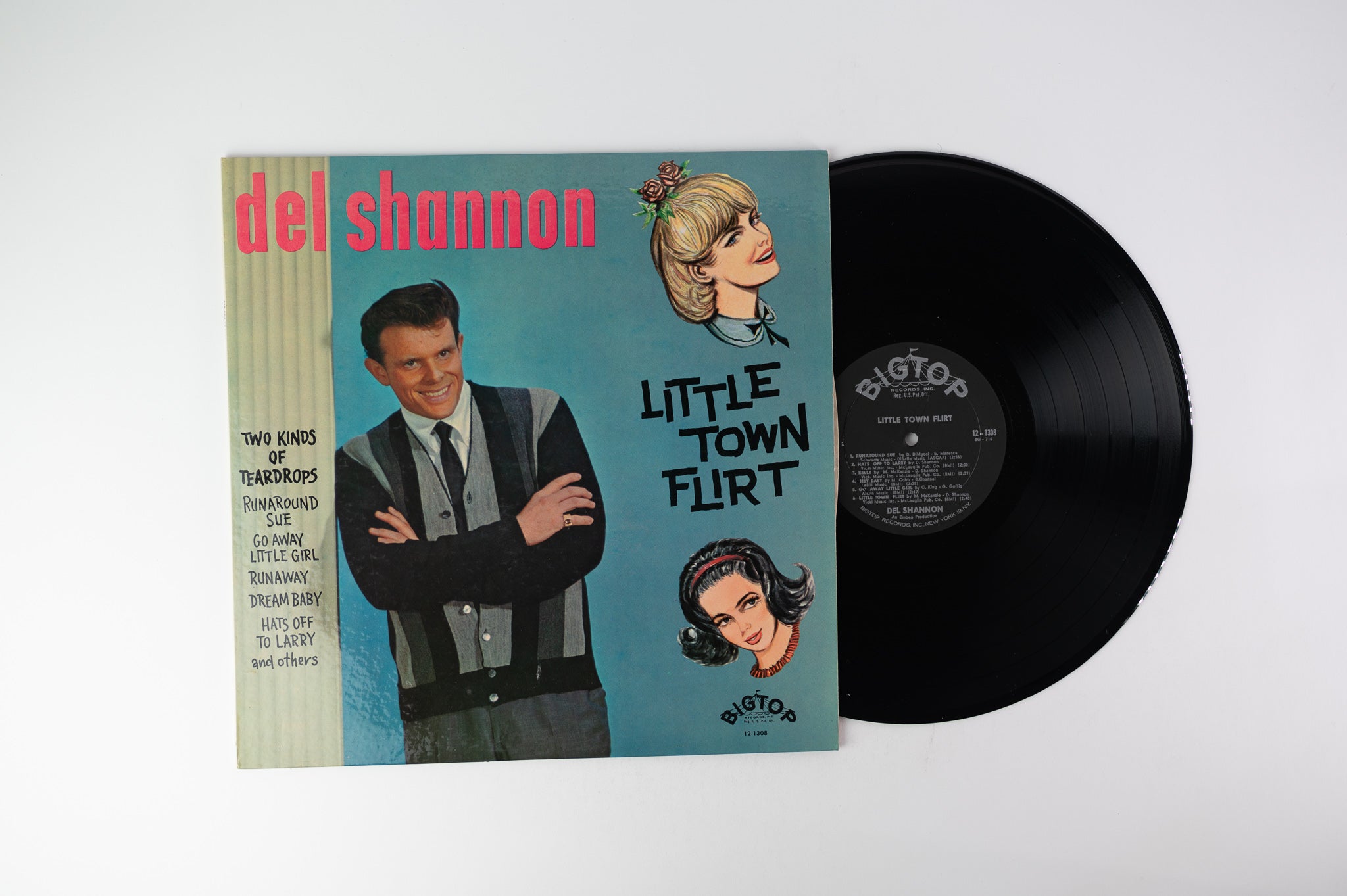 Del Shannon - Little Town Flirt on Bigtop Mono