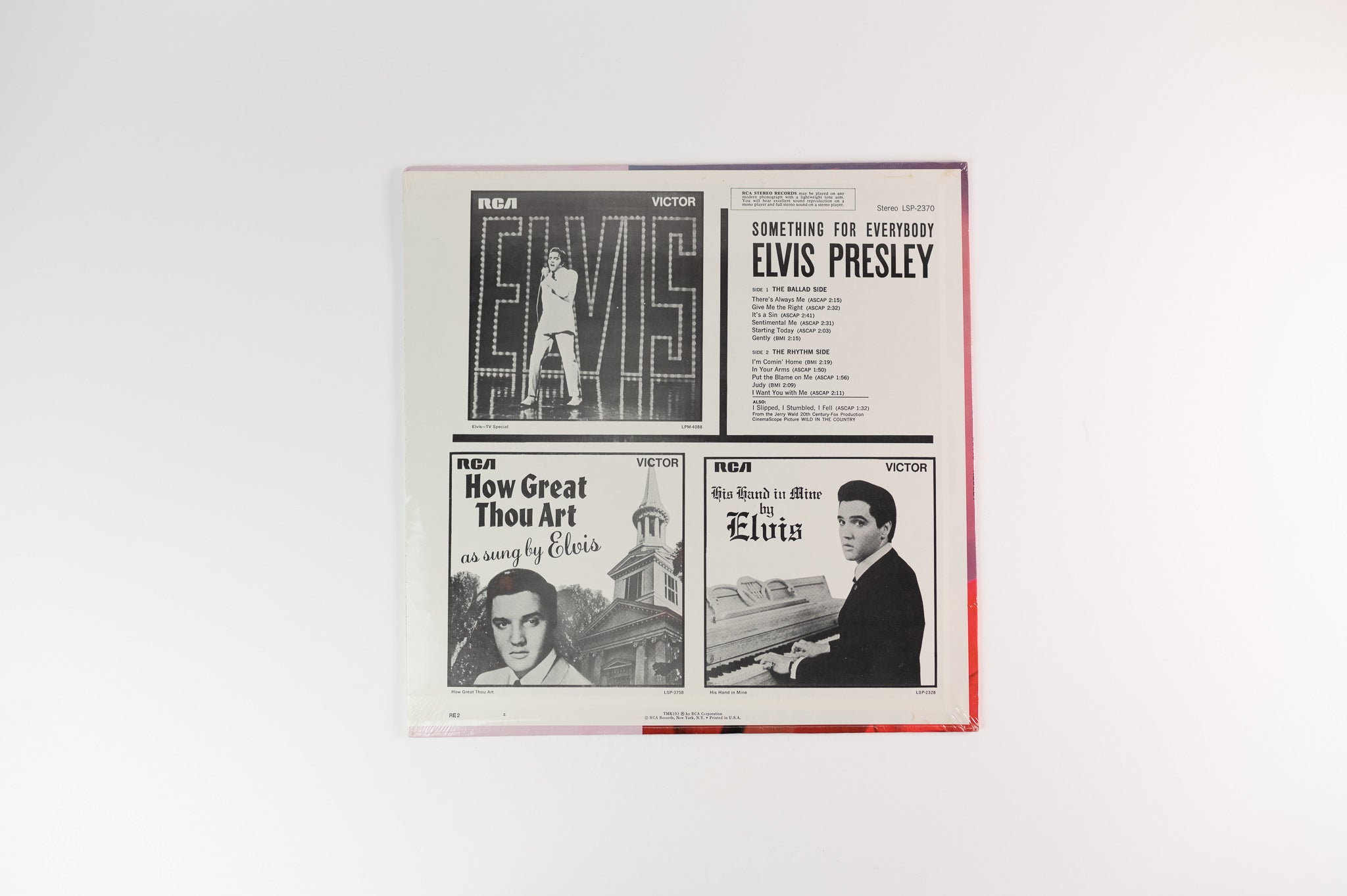 Elvis Presley - Something For Everybody on RCA Sealed Reissue