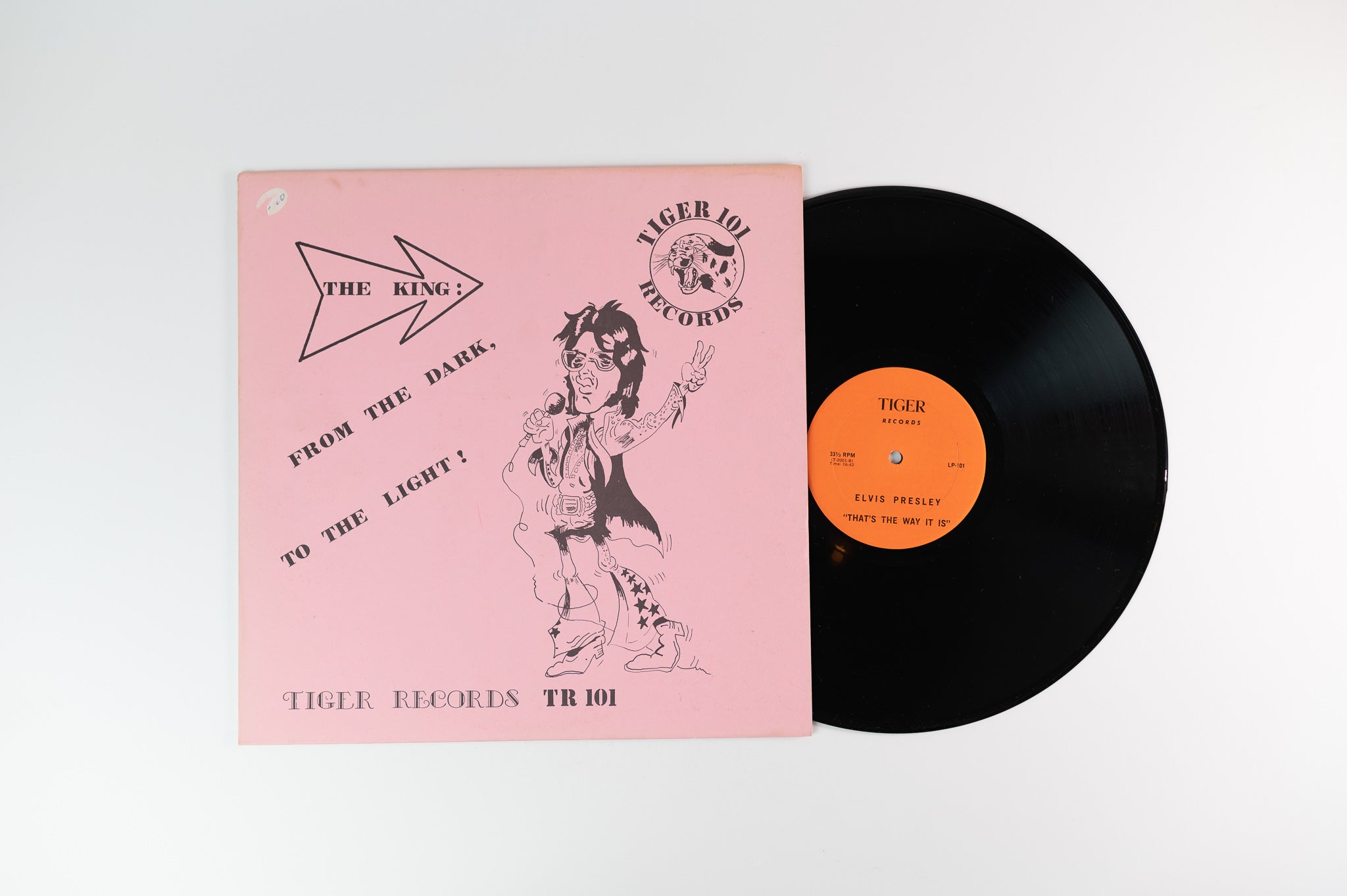 Elvis Presley - The King : From The Dark, To The Light ! on Tiger Unofficial Release