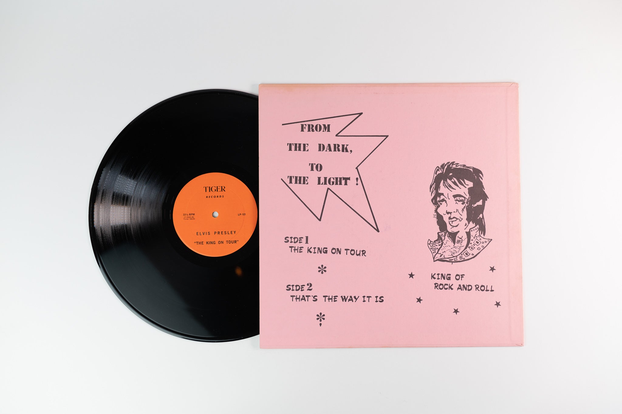 Elvis Presley - The King : From The Dark, To The Light ! on Tiger Unofficial Release