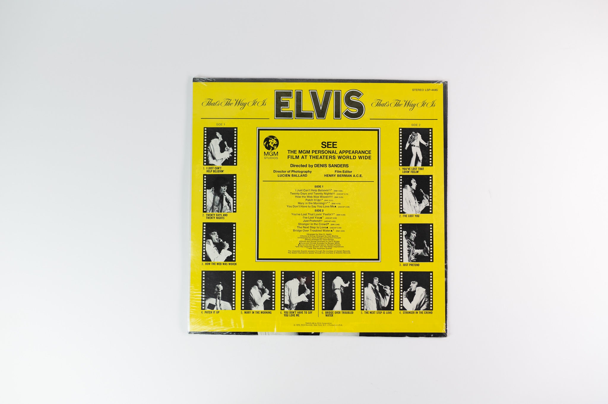 Elvis Presley - That's The Way It Is on RCA Sealed