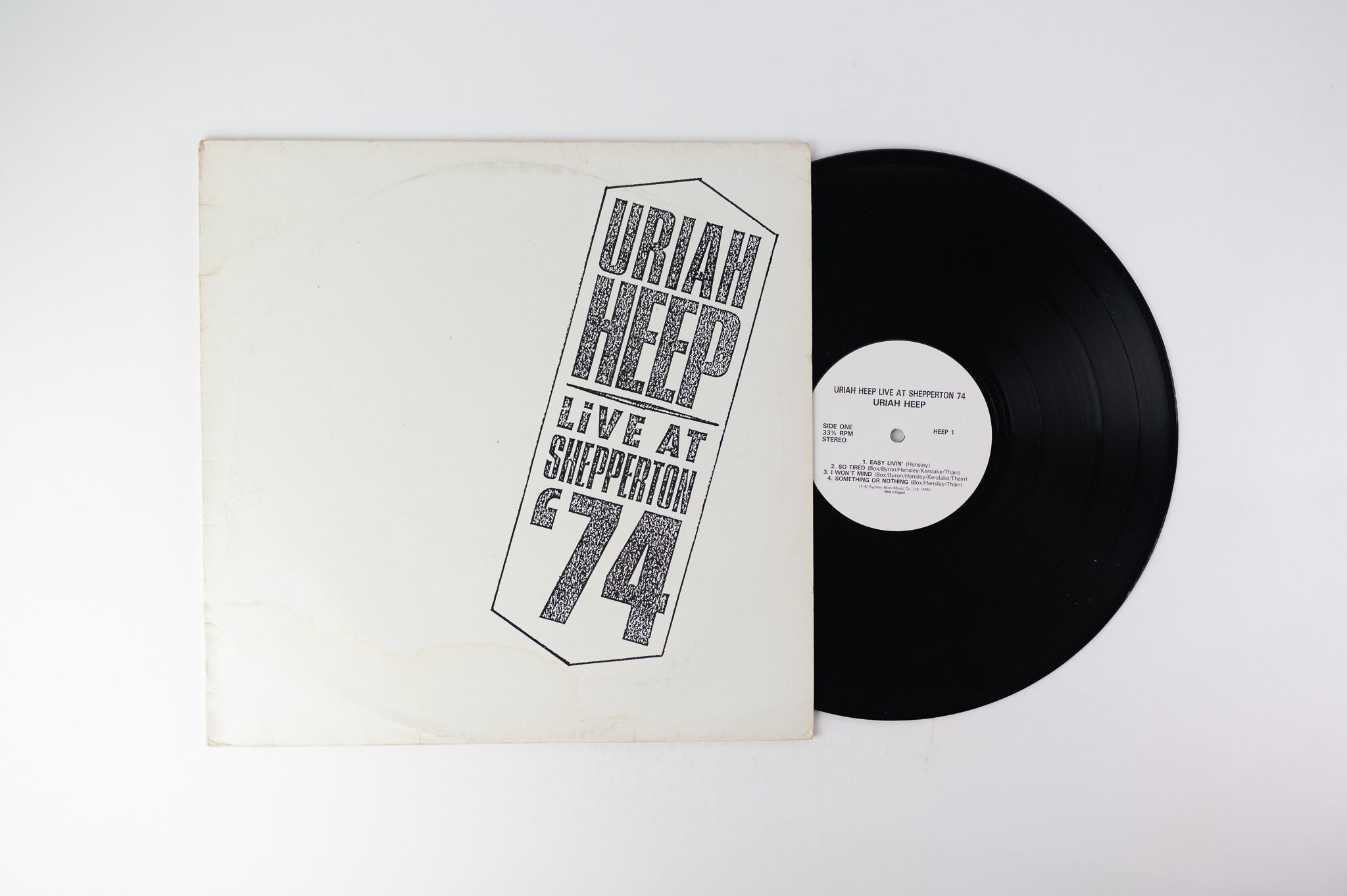 Uriah Heep - Live At Shepperton '74 UK Pressing