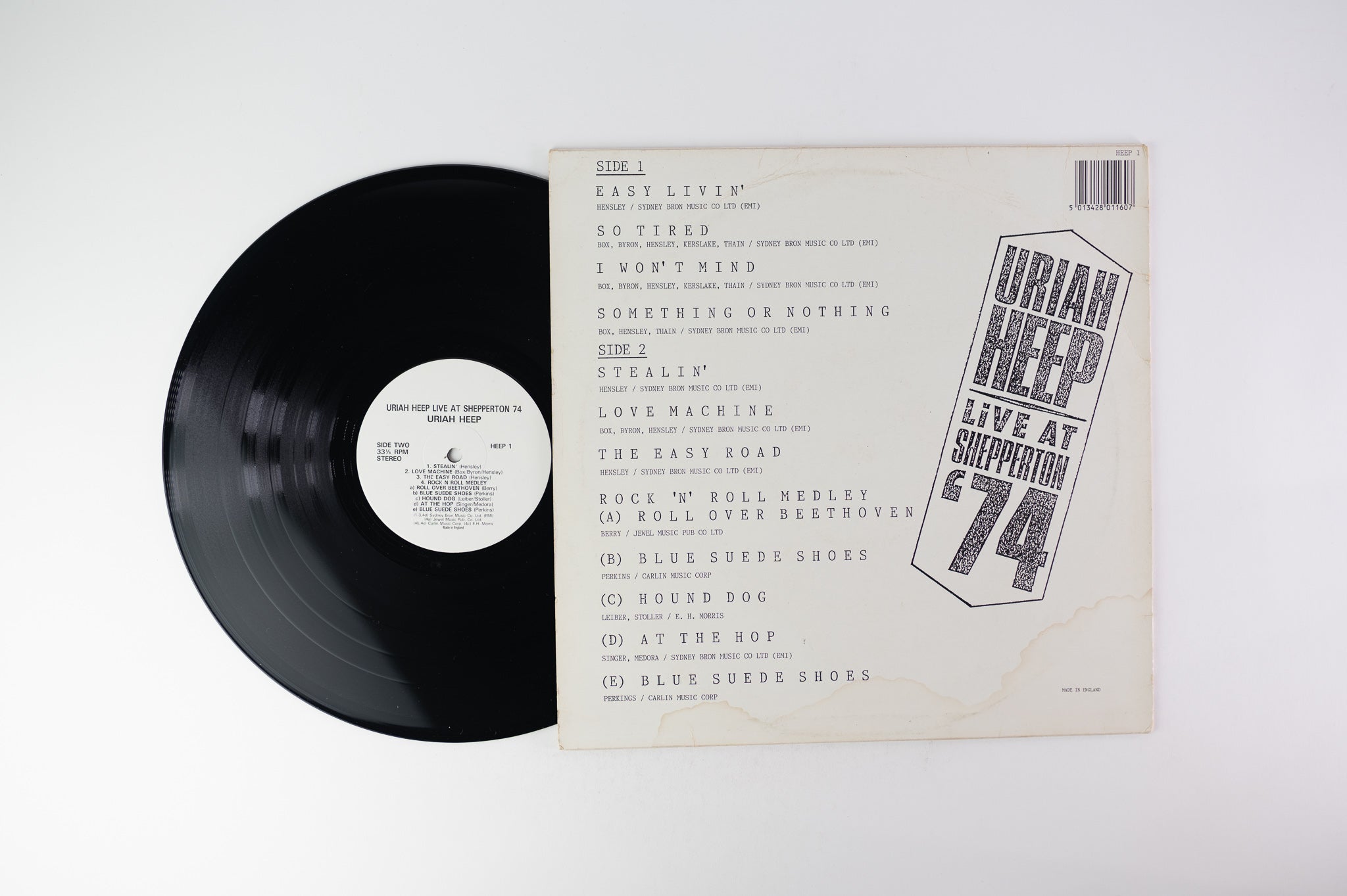 Uriah Heep - Live At Shepperton '74 UK Pressing