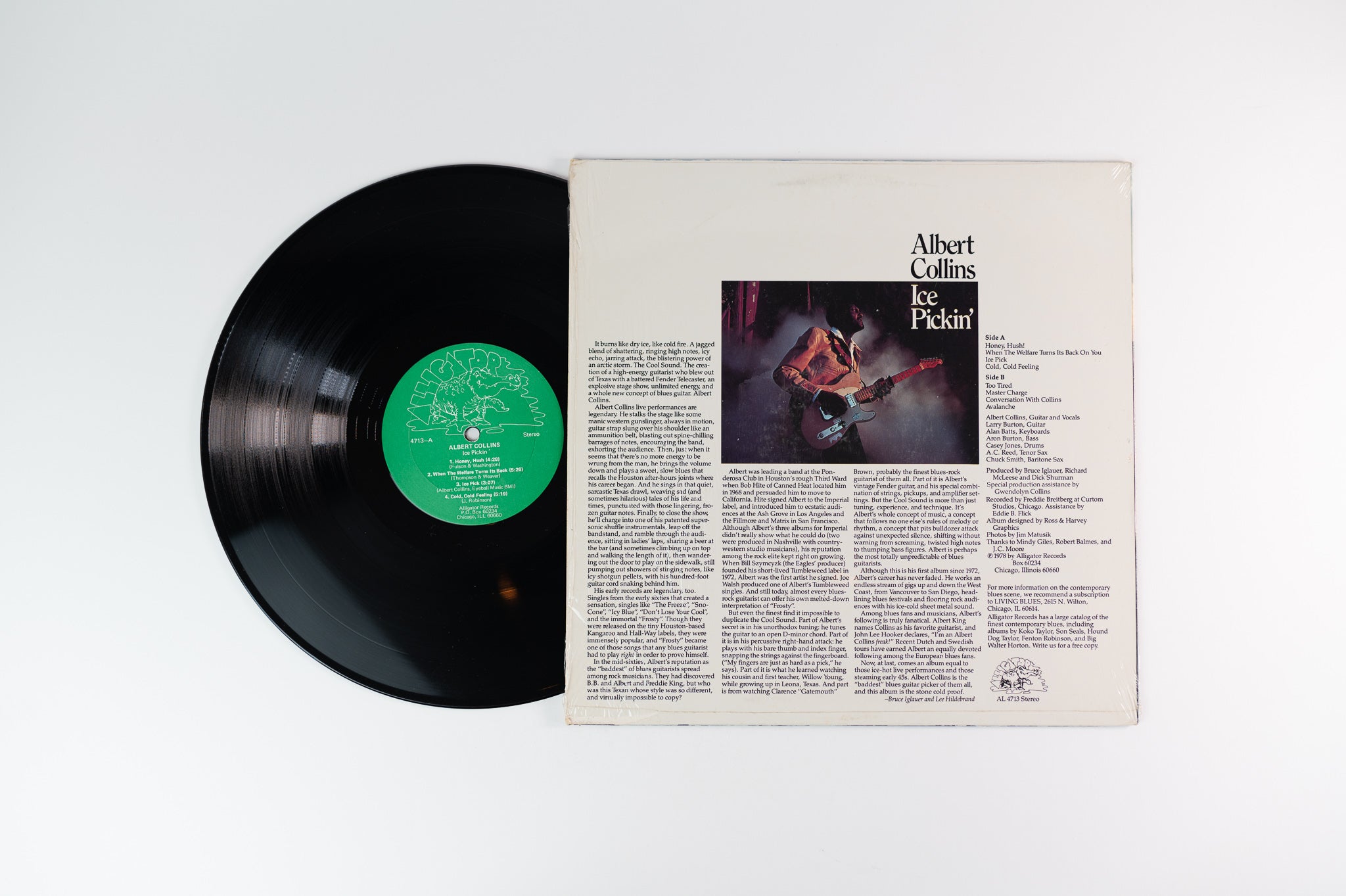 Albert Collins - Ice Pickin' on Alligator