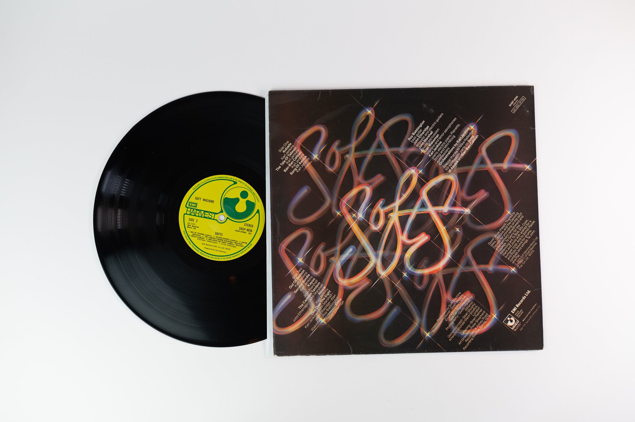 Soft Machine - Softs on Harvest UK Pressing