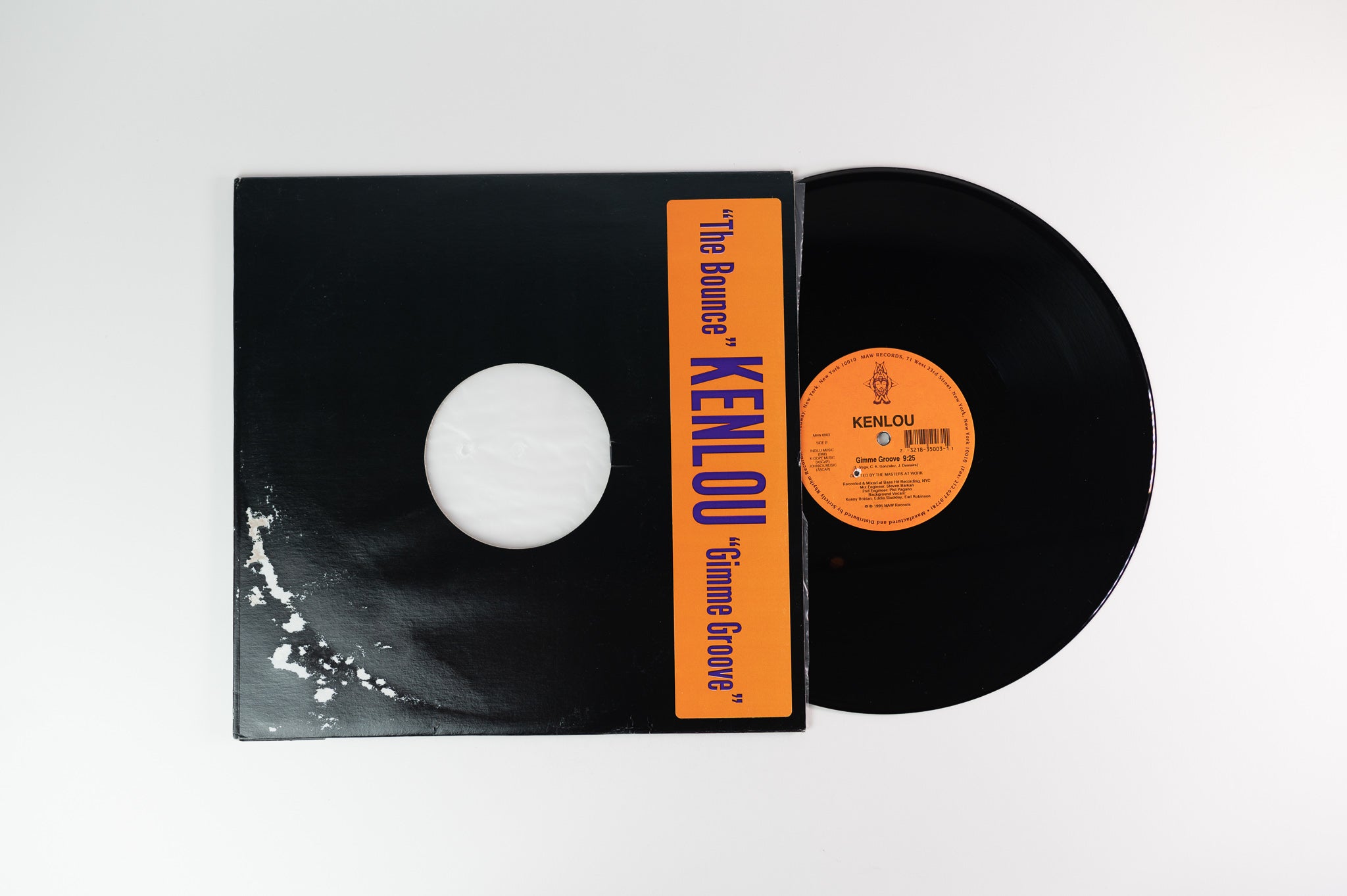 Kenlou - The Bounce / Gimme Groove on MAW 12" Single