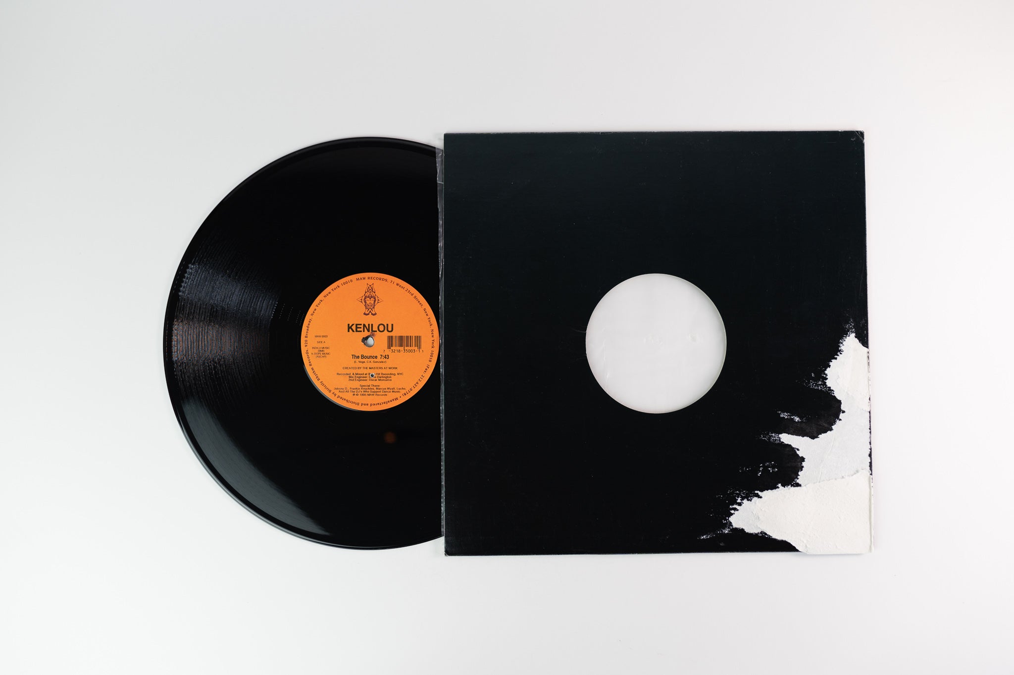 Kenlou - The Bounce / Gimme Groove on MAW 12" Single