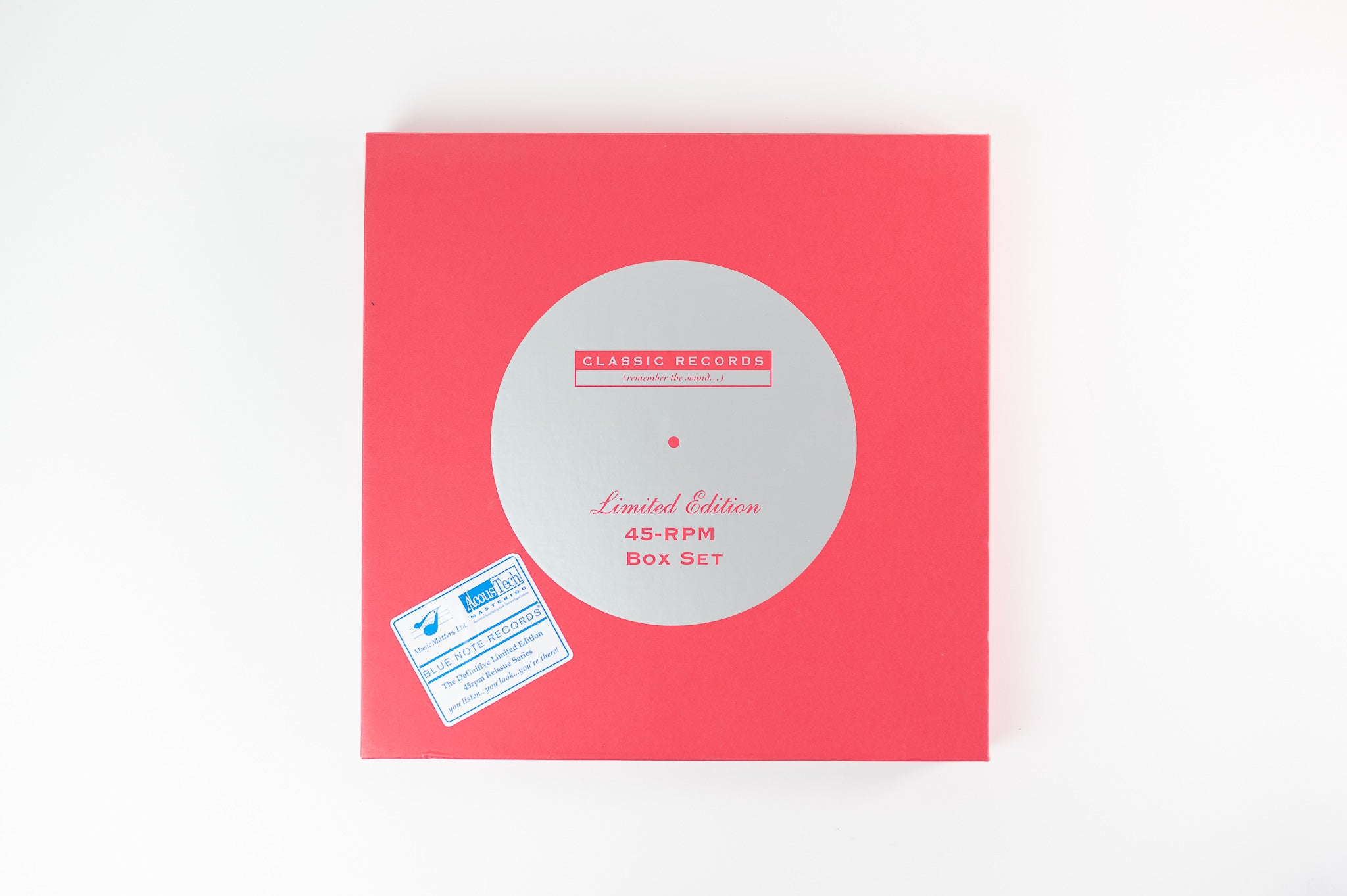 Louis Armstrong & Duke Ellington - Recording Together For The First Time Classic Records Clear Vinyl 200 Gram Reissue