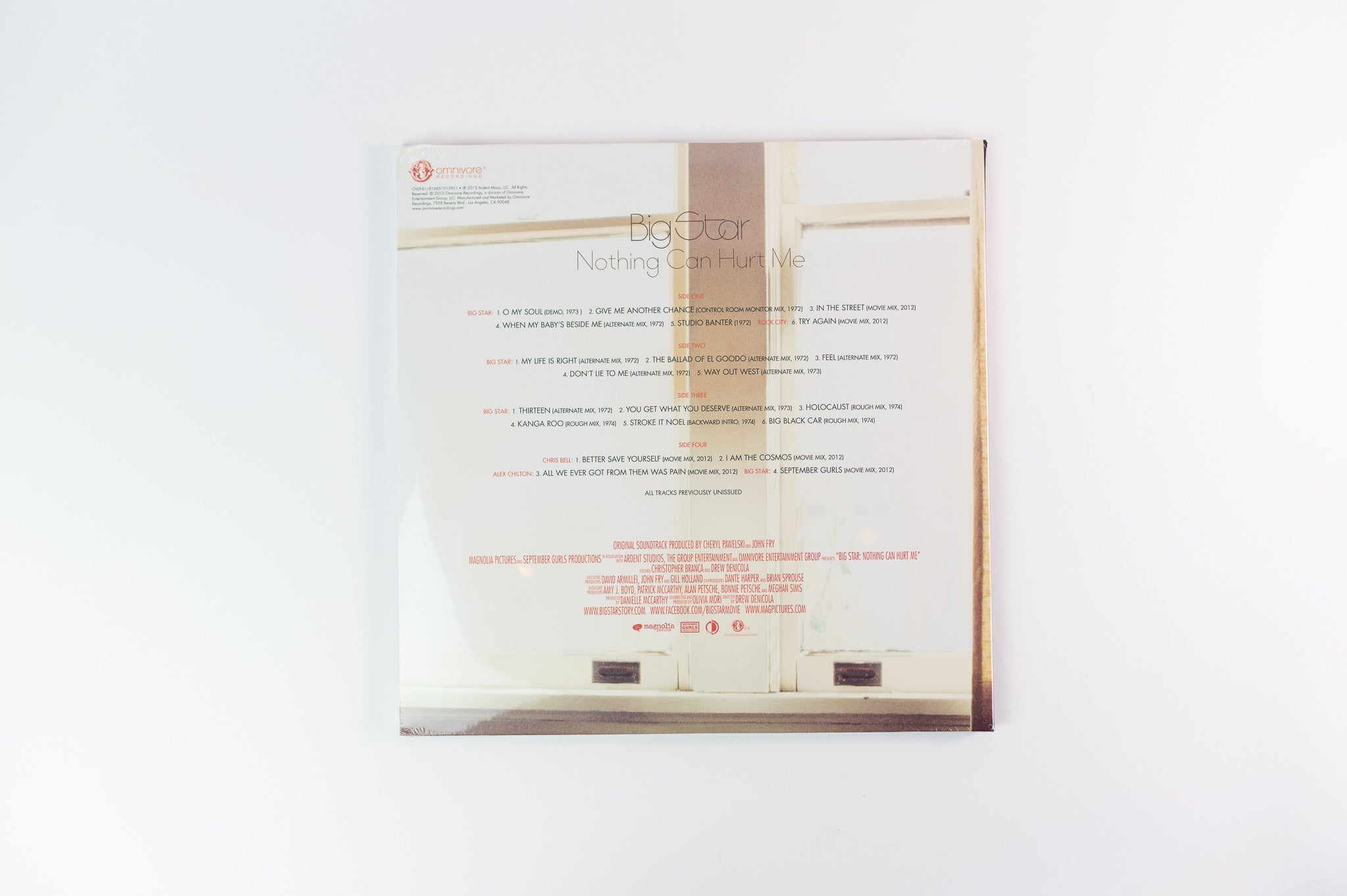Big Star - Nothing Can Hurt Me: Original Soundtrack on Omnivore Ltd Orange Vinyl Sealed