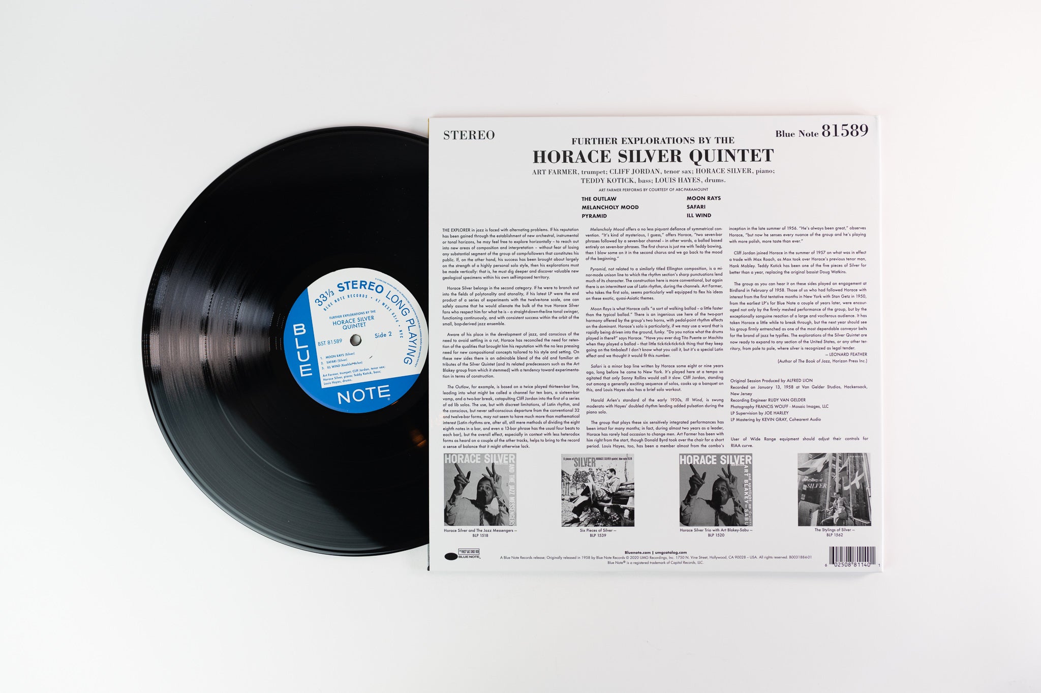 The Horace Silver Quintet - Further Explorations on Blue Note Tone Poet Series Reissue