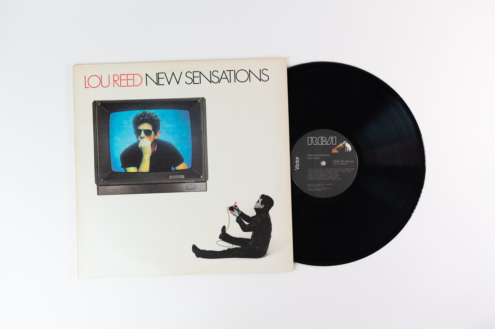 Lou Reed - New Sensations on RCA