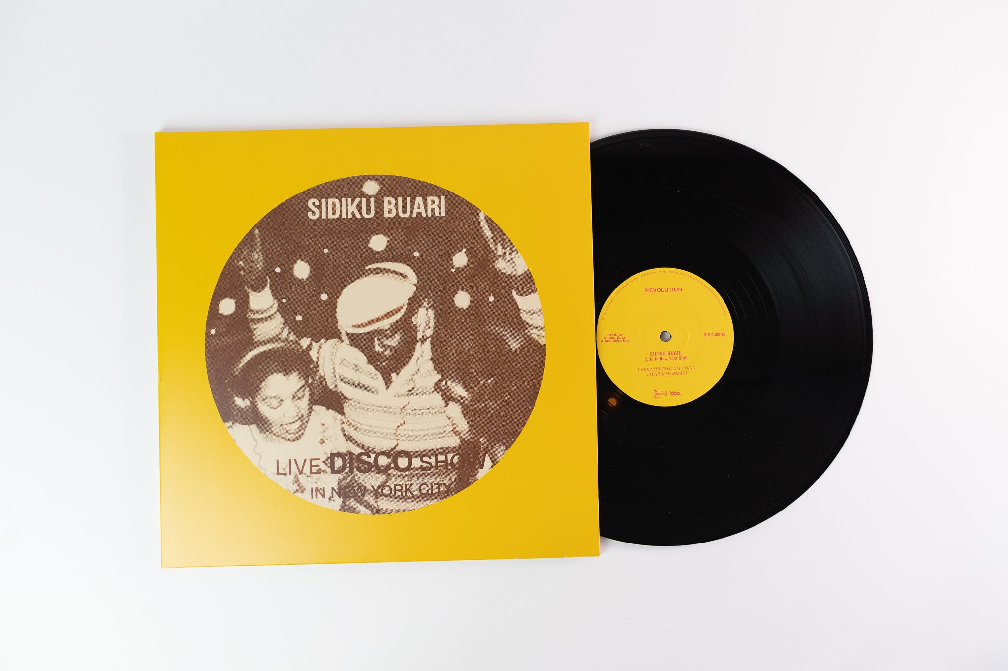 Buari - Revolution (Live Disco Show In New York City) on BBE Reissue