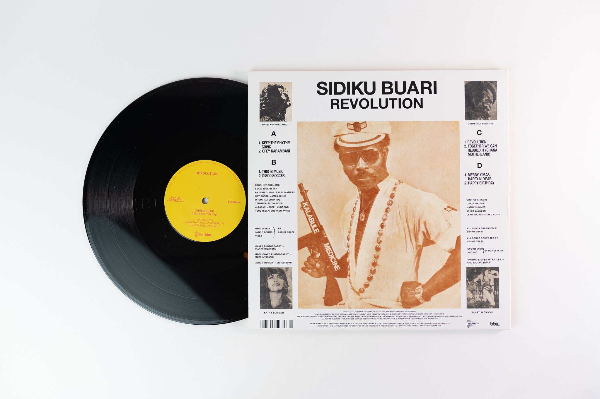 Buari - Revolution (Live Disco Show In New York City) on BBE Reissue