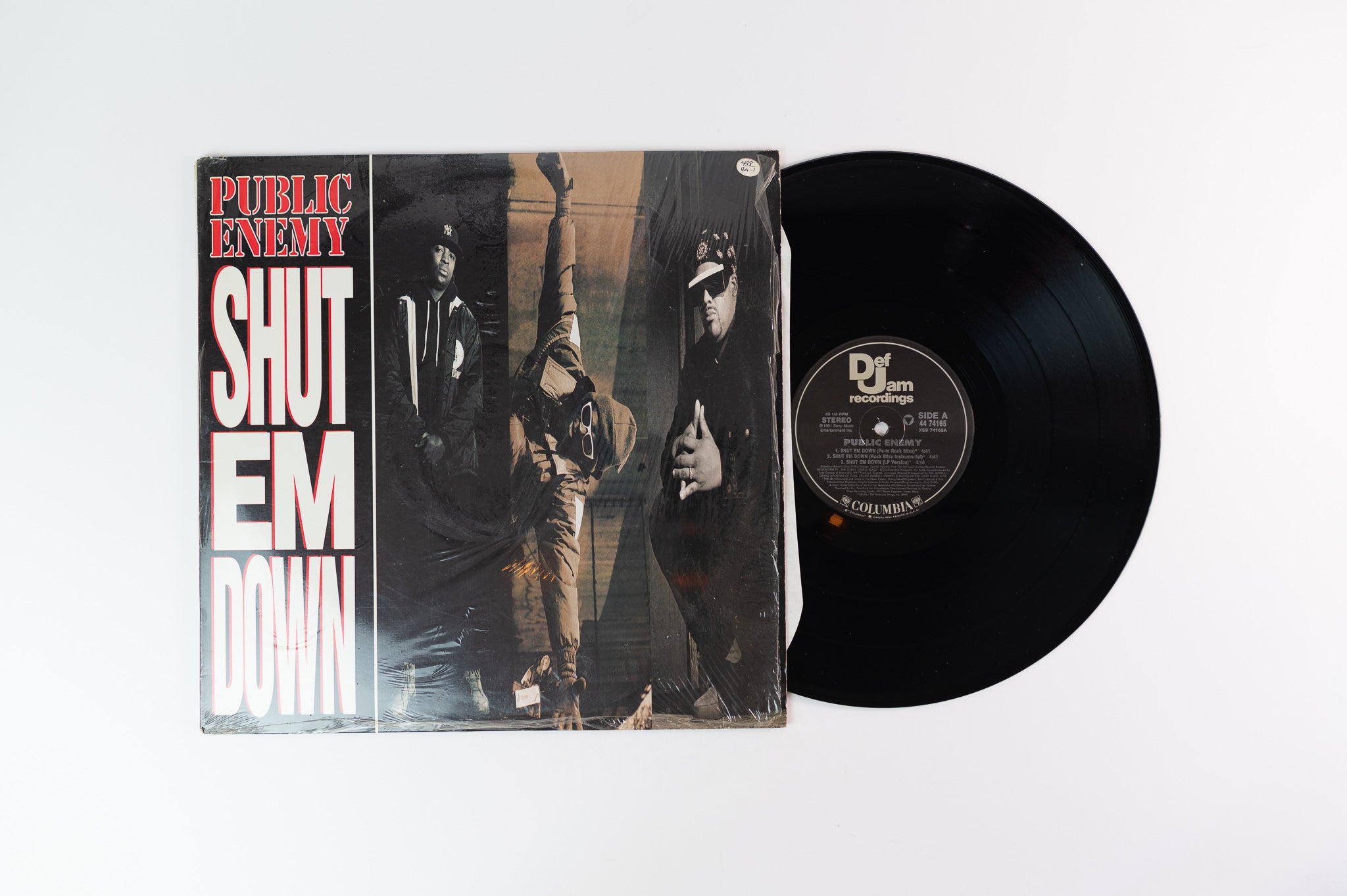 Public Enemy - Shut Em Down on Def Jam 12" Single