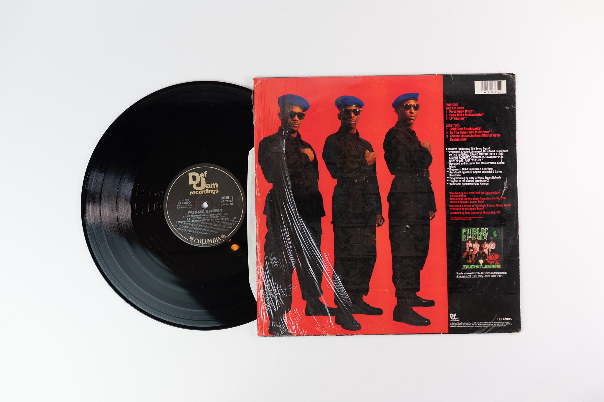 Public Enemy - Shut Em Down on Def Jam 12" Single