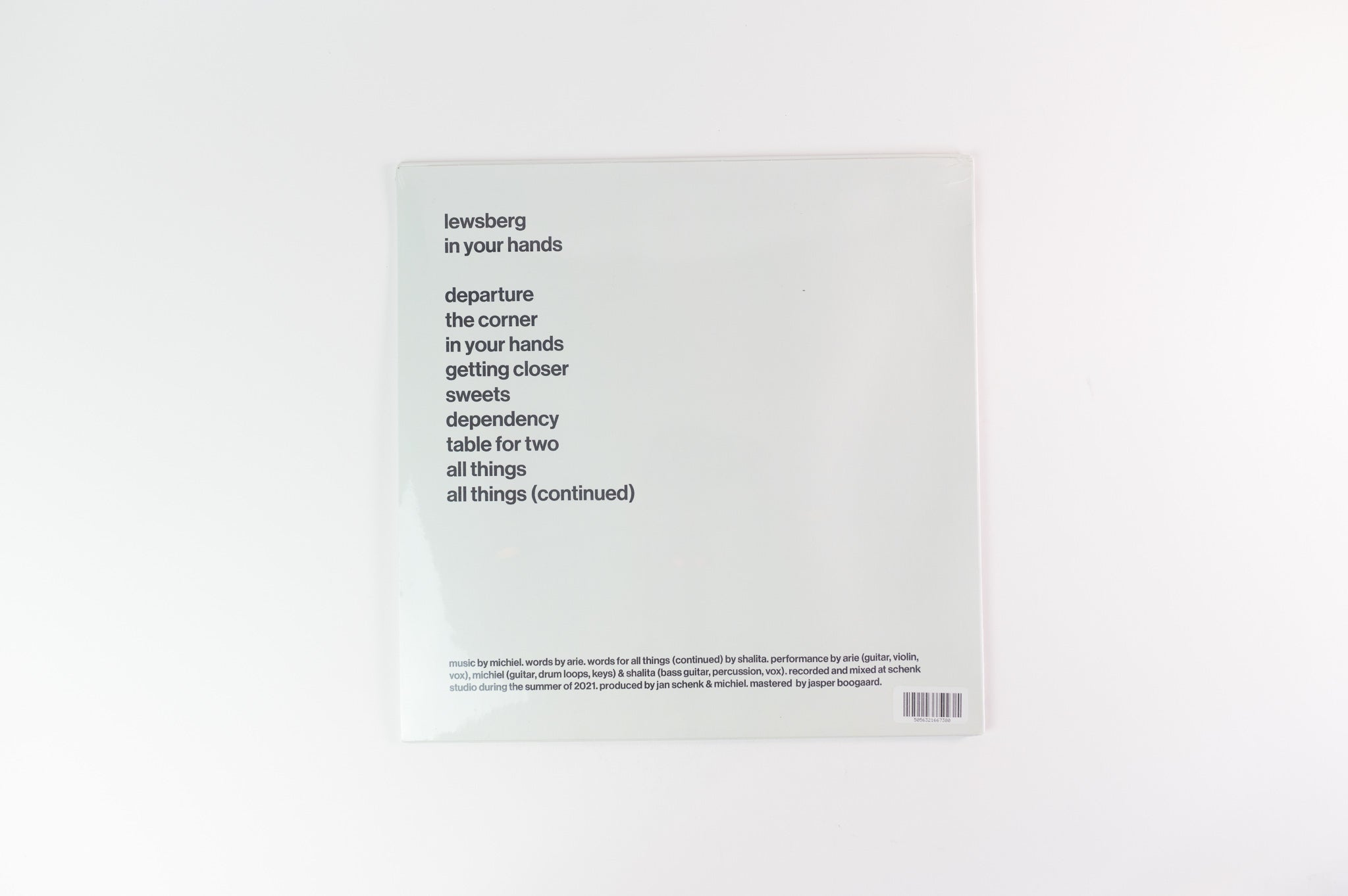 Lewsberg - In Your Hands on 12XU Sealed