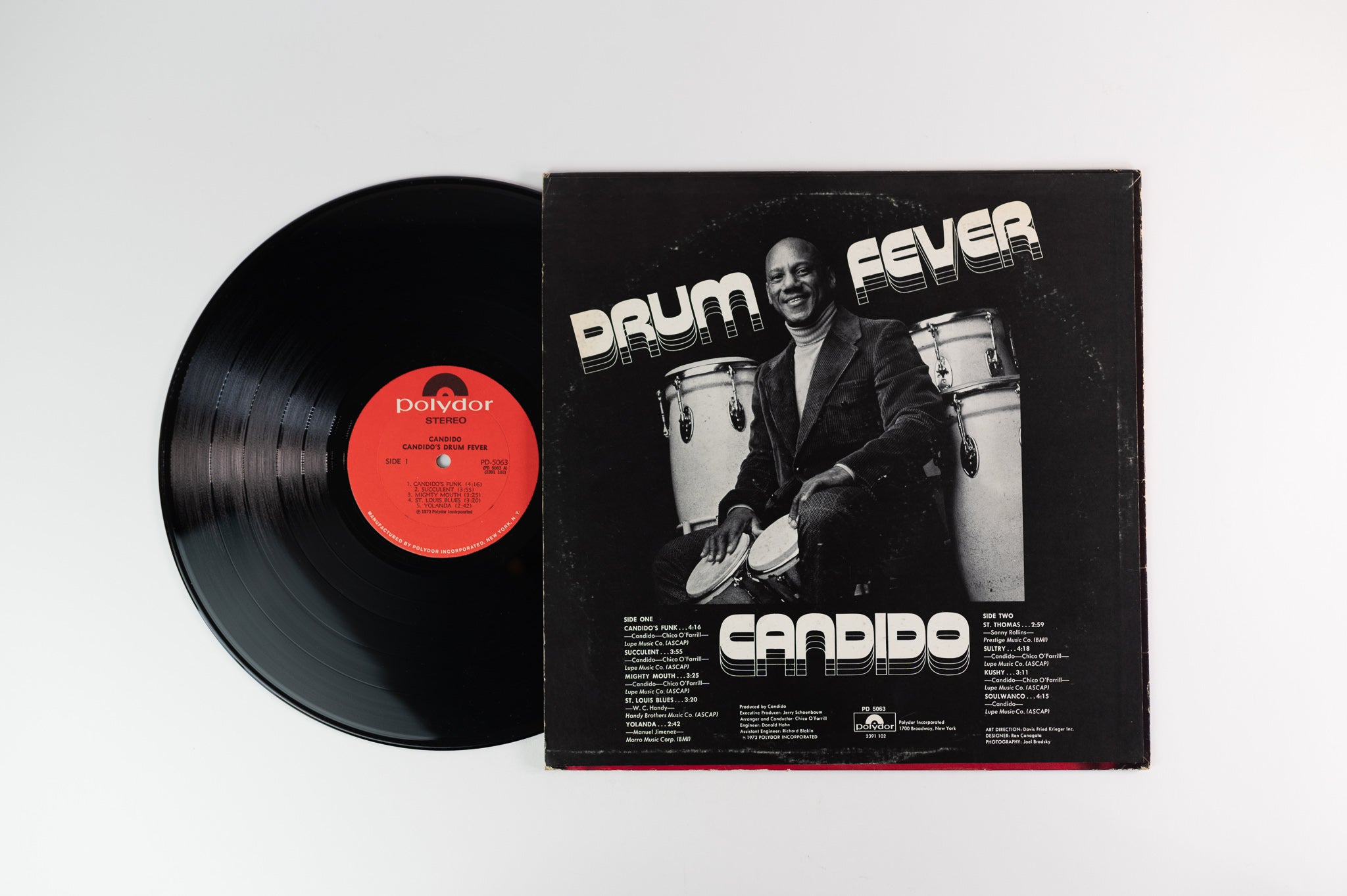 Candido - Drum Fever on Polydor