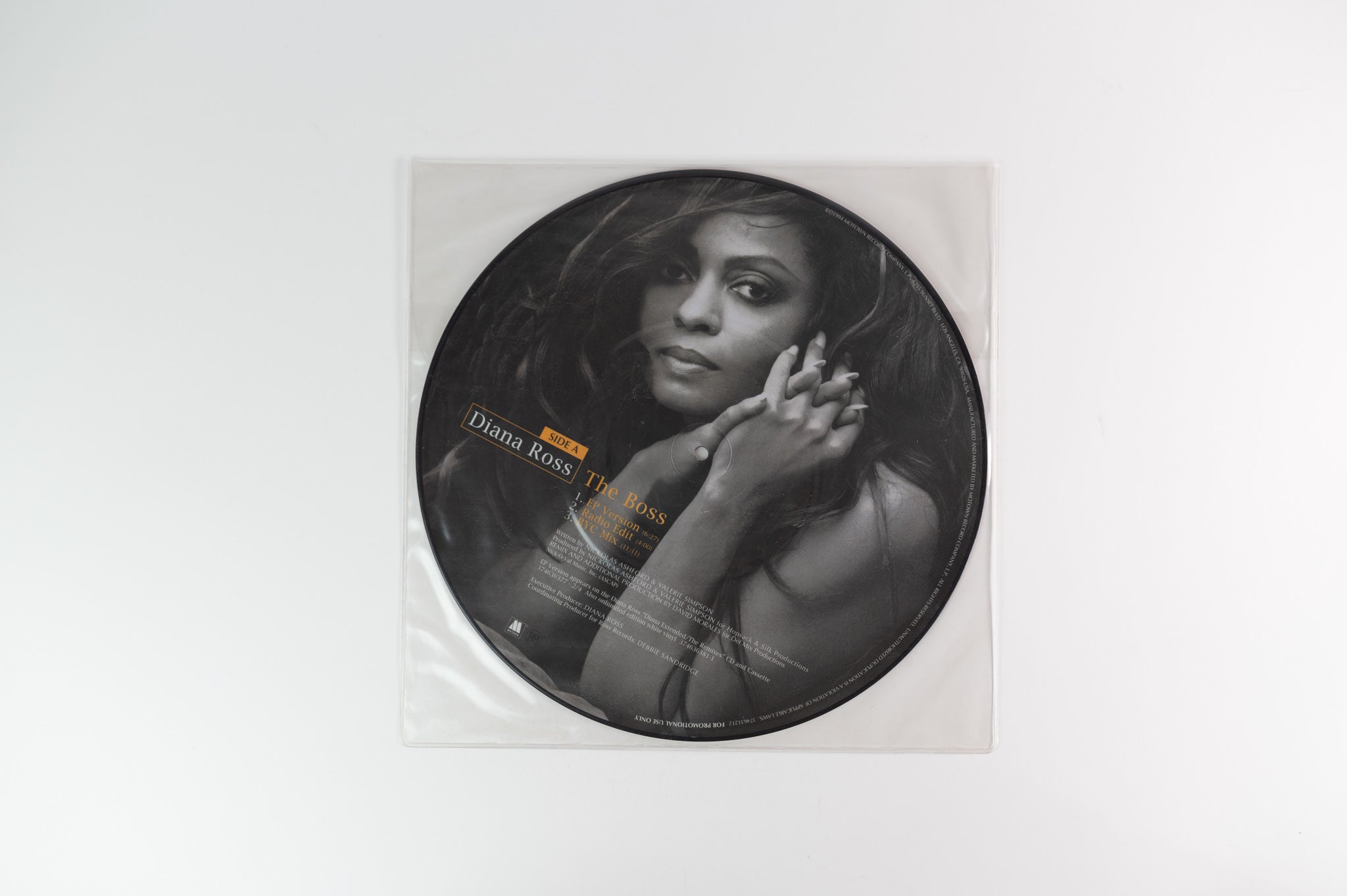 Diana Ross - The Boss / I'm Coming Out on Motown - Picture Disc