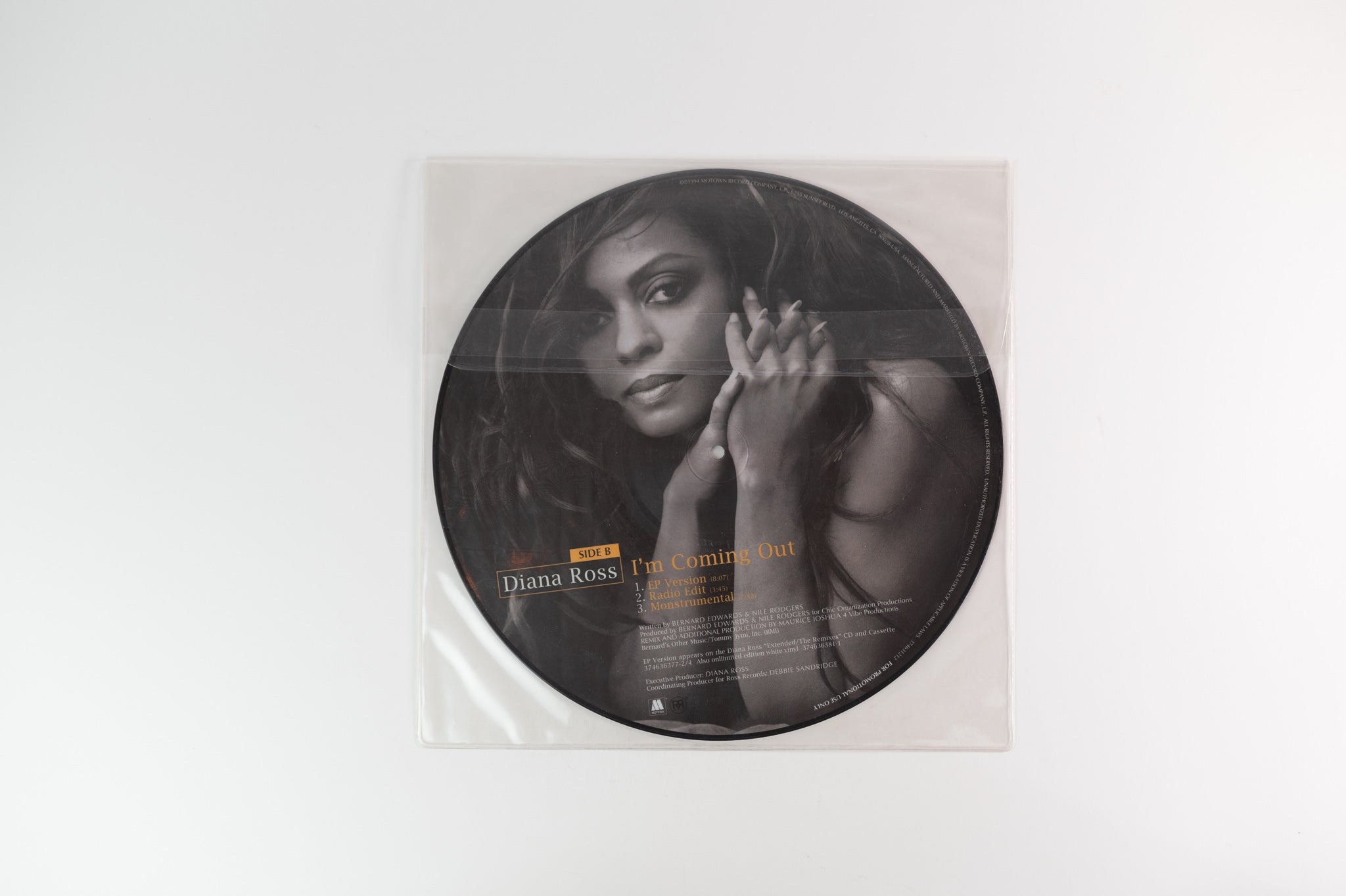 Diana Ross - The Boss / I'm Coming Out on Motown - Picture Disc