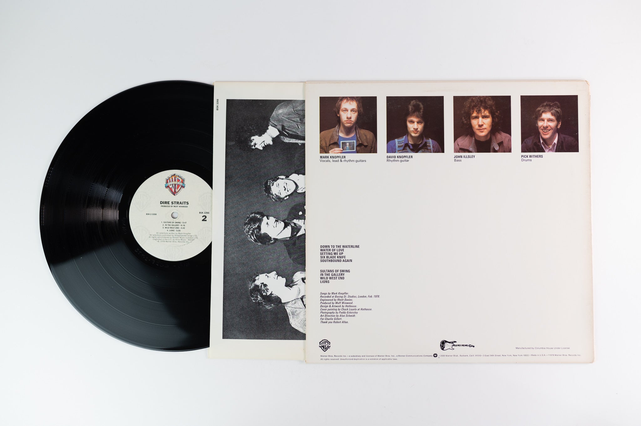 Dire Straits - Dire Straits on Warner Bros. Records