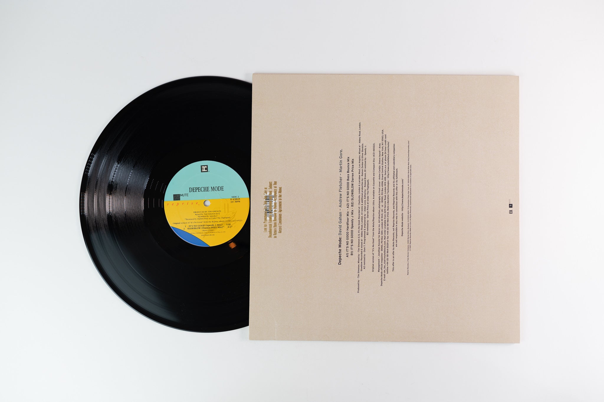 Depeche Mode - It's No Good on Reprise / Mute