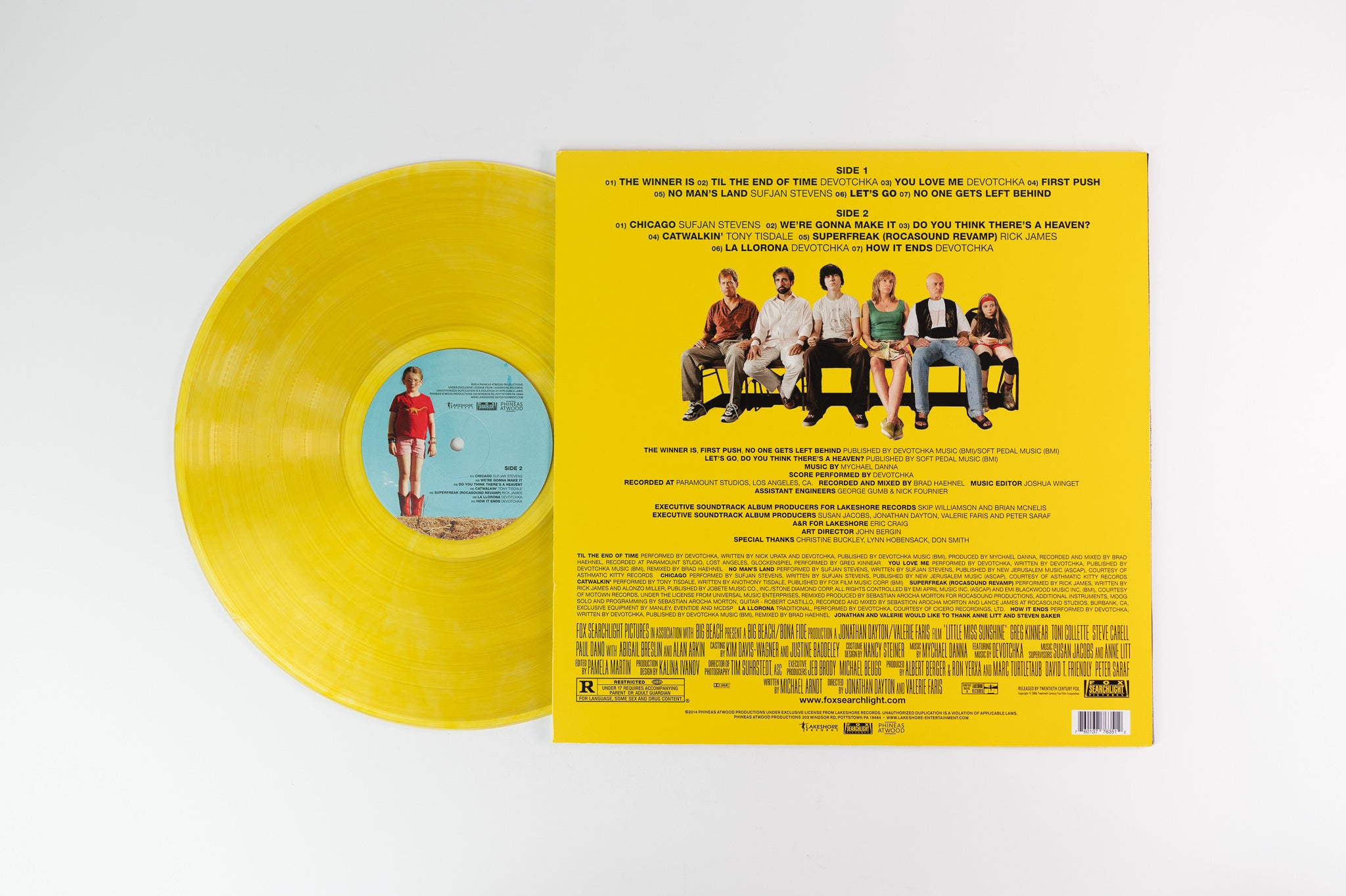 Various - Little Miss Sunshine (Original Motion Picture Soundtrack) on Phineas Atwood Productions - Yellow Vinyl