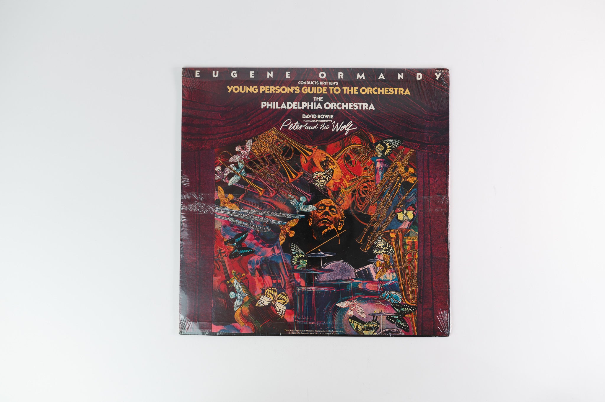 David Bowie - Peter And The Wolf / Young Person's Guide To The Orchestra on RCA Red Seal - Green Vinyl