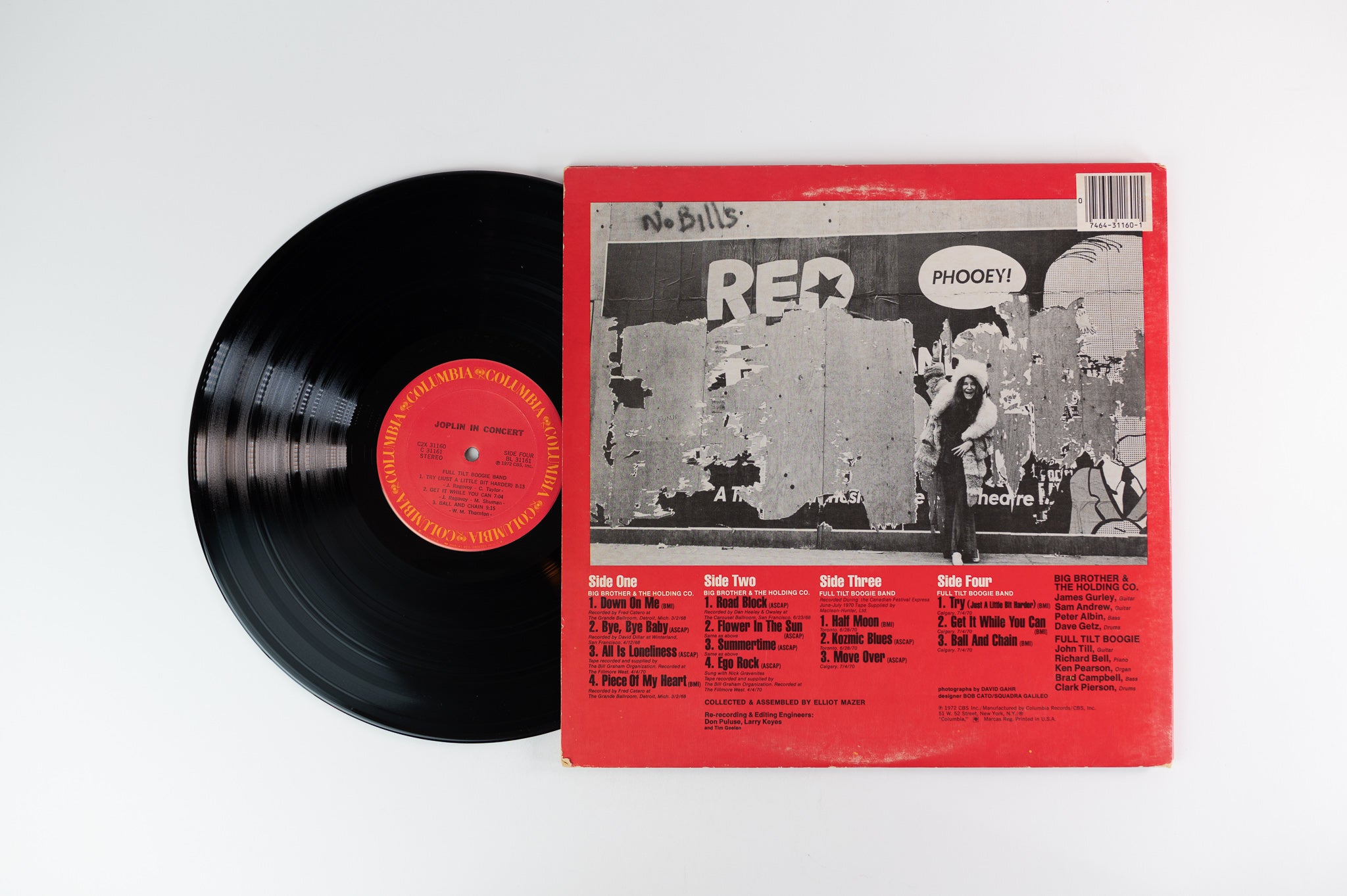 Janis Joplin - In Concert on Columbia