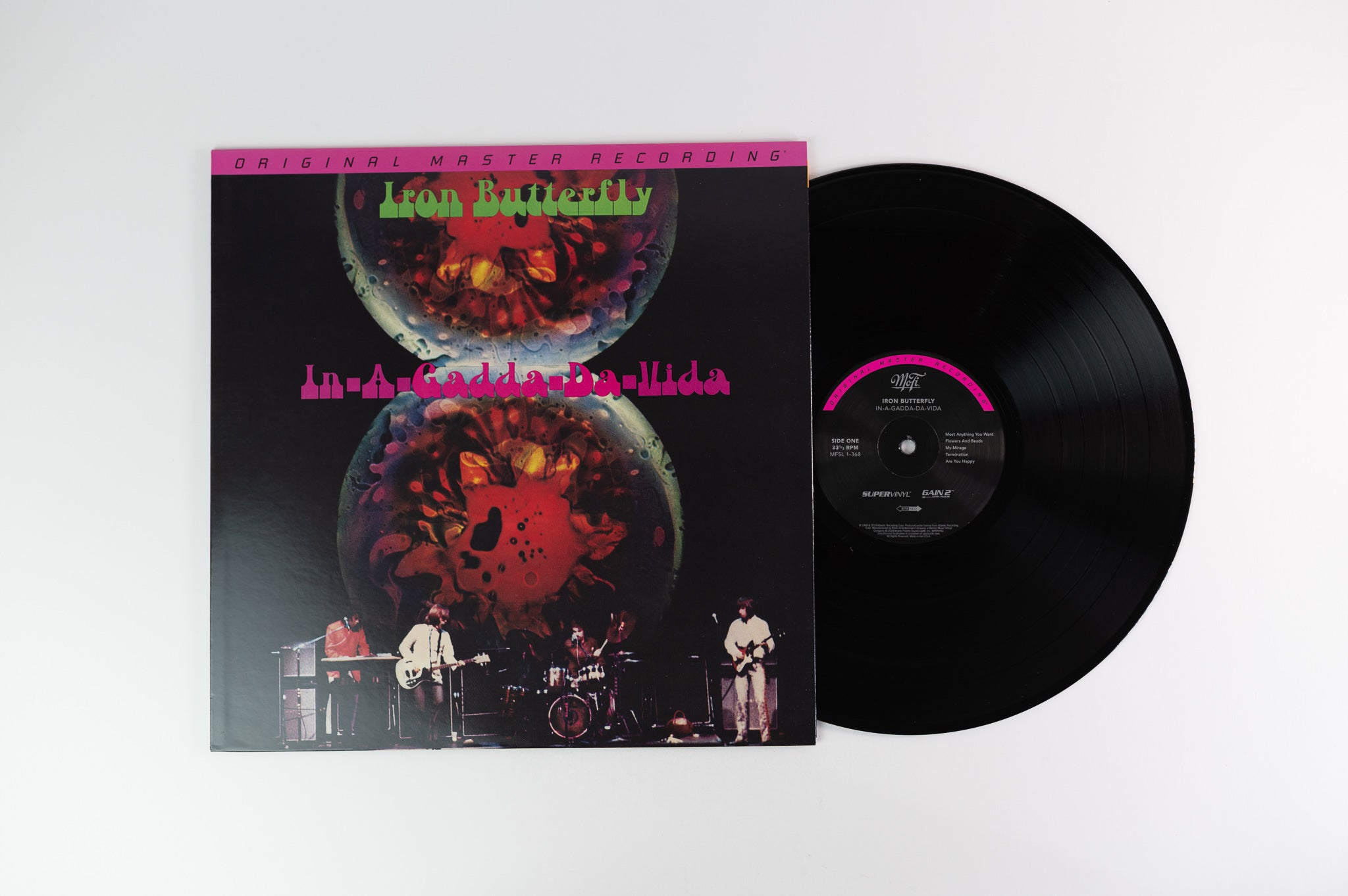 Iron Butterfly - In-A-Gadda-Da-Vida on Mobile Fidelity Sound Lab - SuperVinyl