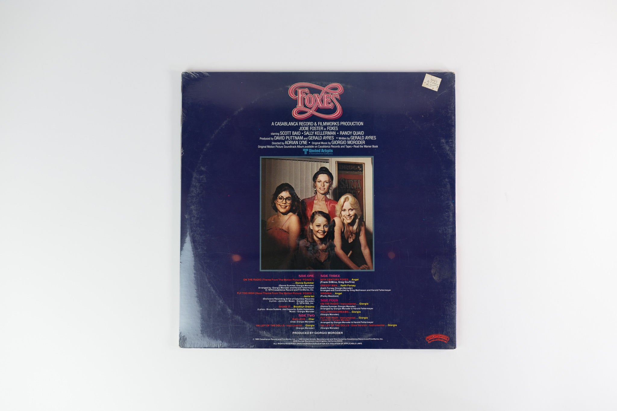 Various - Foxes (Original Soundtrack) on Casablanca - Sealed