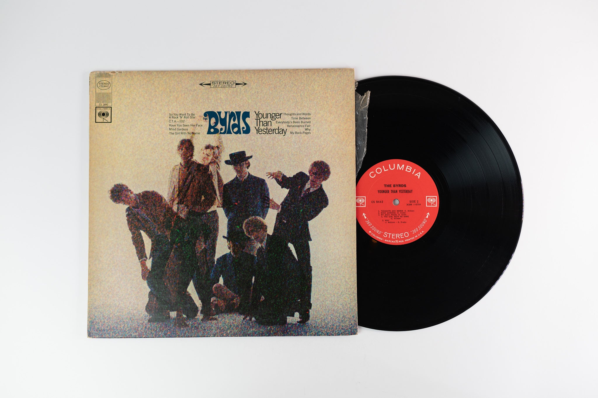 The Byrds - Younger Than Yesterday on Columbia - 2-Eye Stereo
