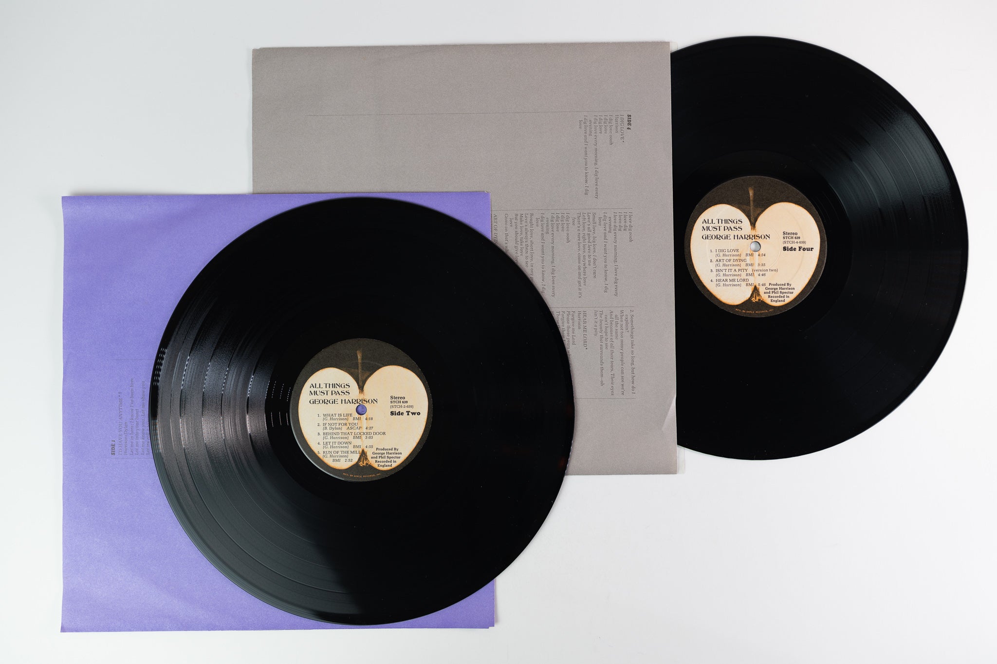 George Harrison - All Things Must Pass on Apple 1st Press Box Set