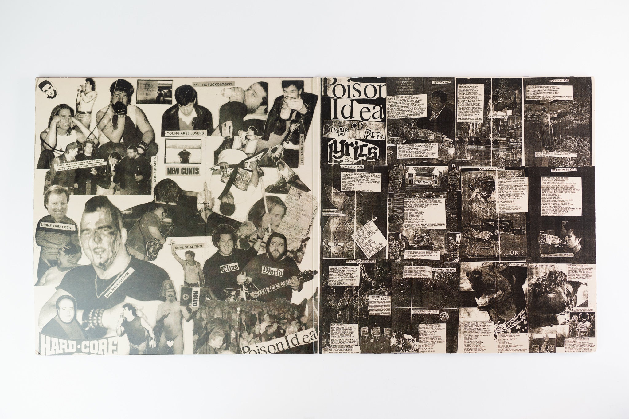 Poison Idea - Kings Of Punk on TKO Orange Vinyl Reissue