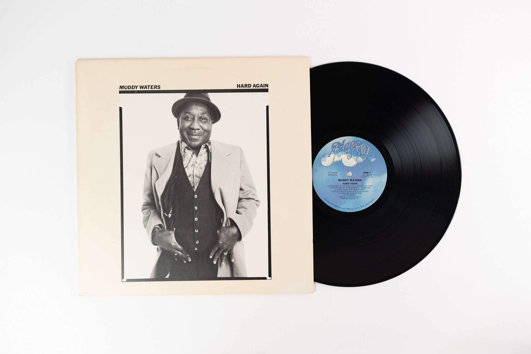 Muddy Waters - Hard Again on Blue Horizon