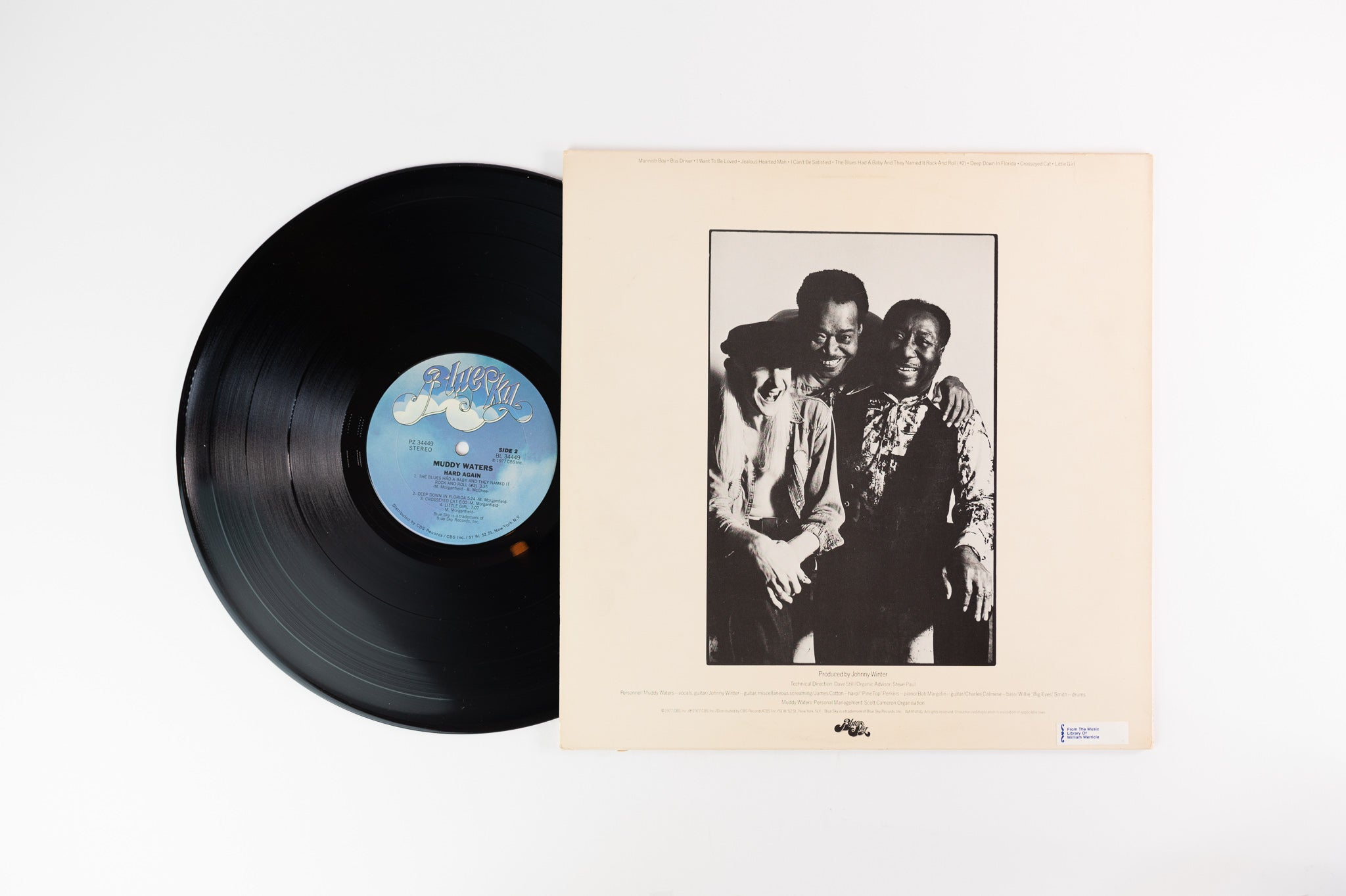 Muddy Waters - Hard Again on Blue Horizon