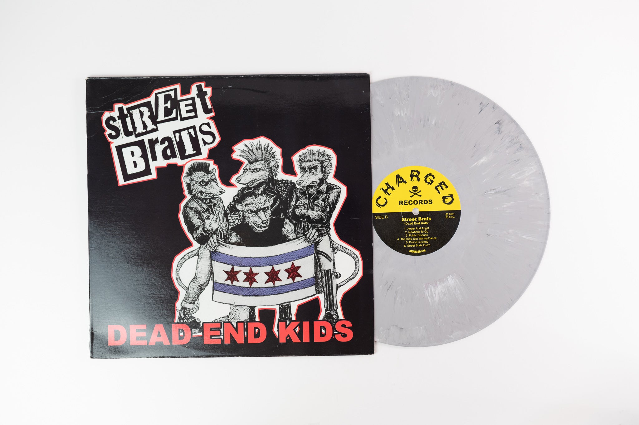Street Brats - Dead End Kids on Charged Grey Splatter