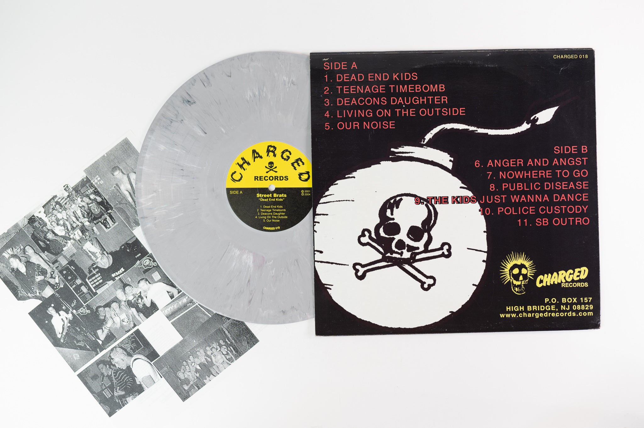 Street Brats - Dead End Kids on Charged Grey Splatter