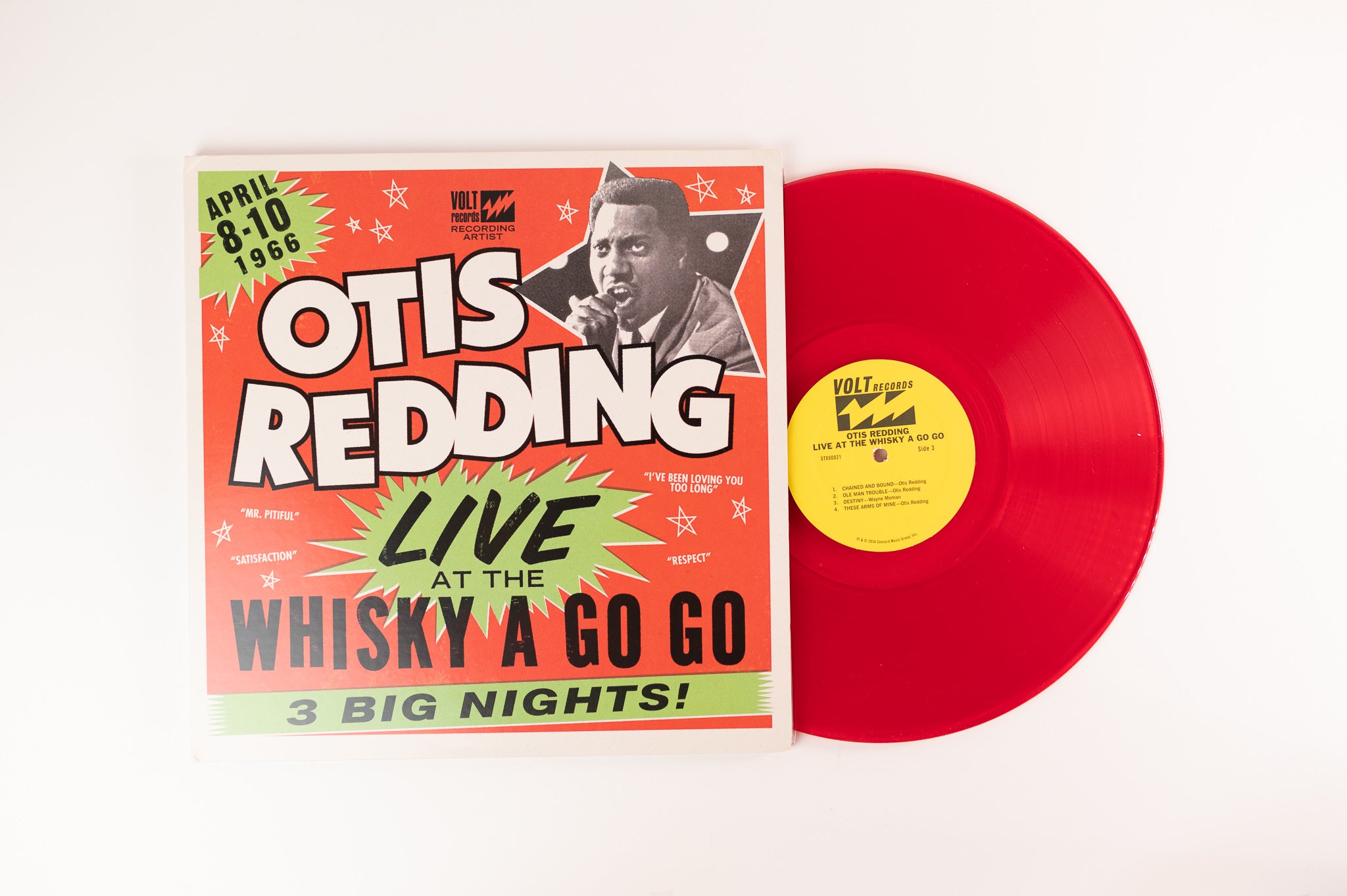 Otis Redding - Live At The Whisky A Go Go Ltd RSD Black Friday Red Translucent 180 Gram