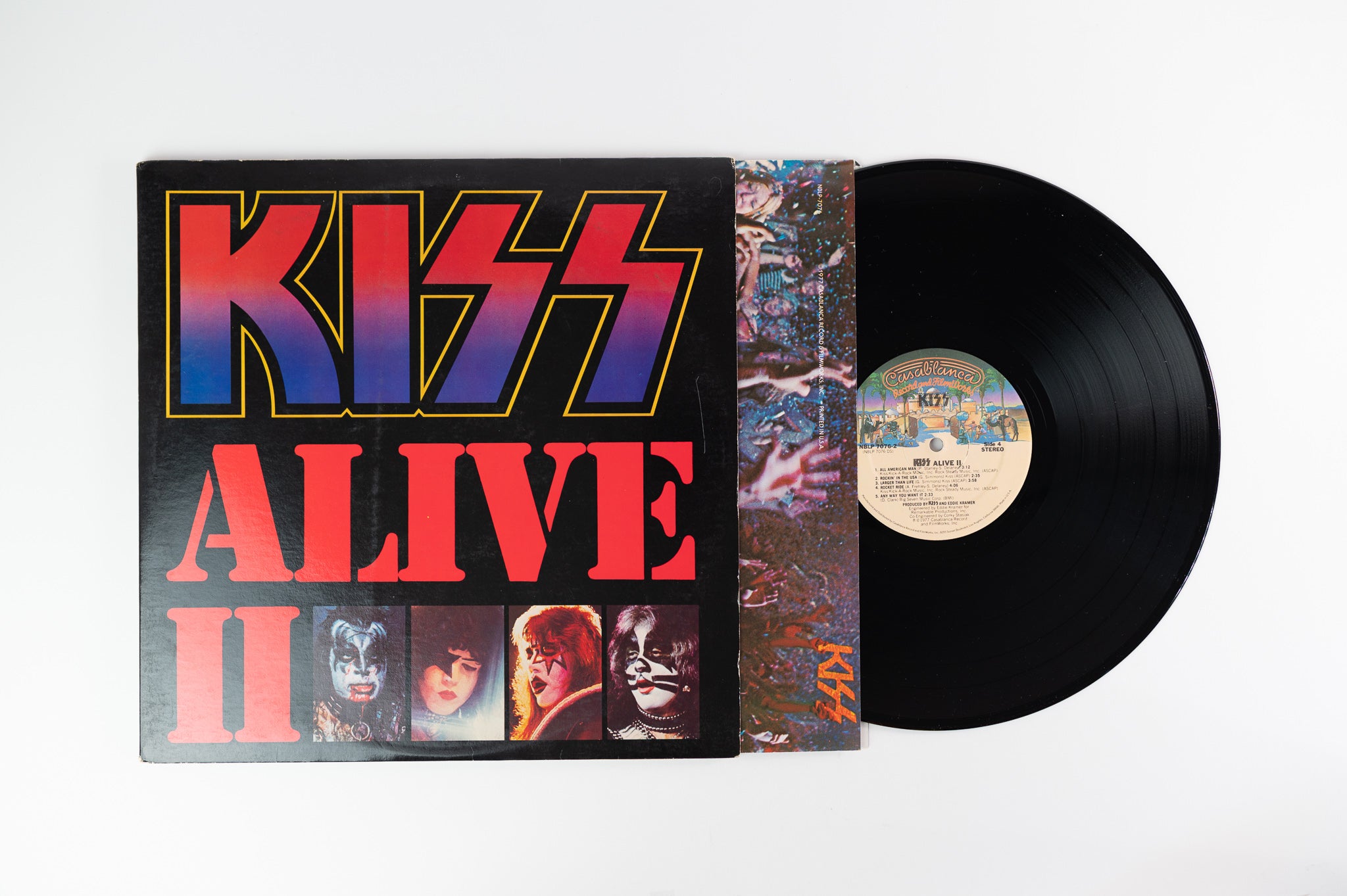 Kiss - Alive II on Casablanca