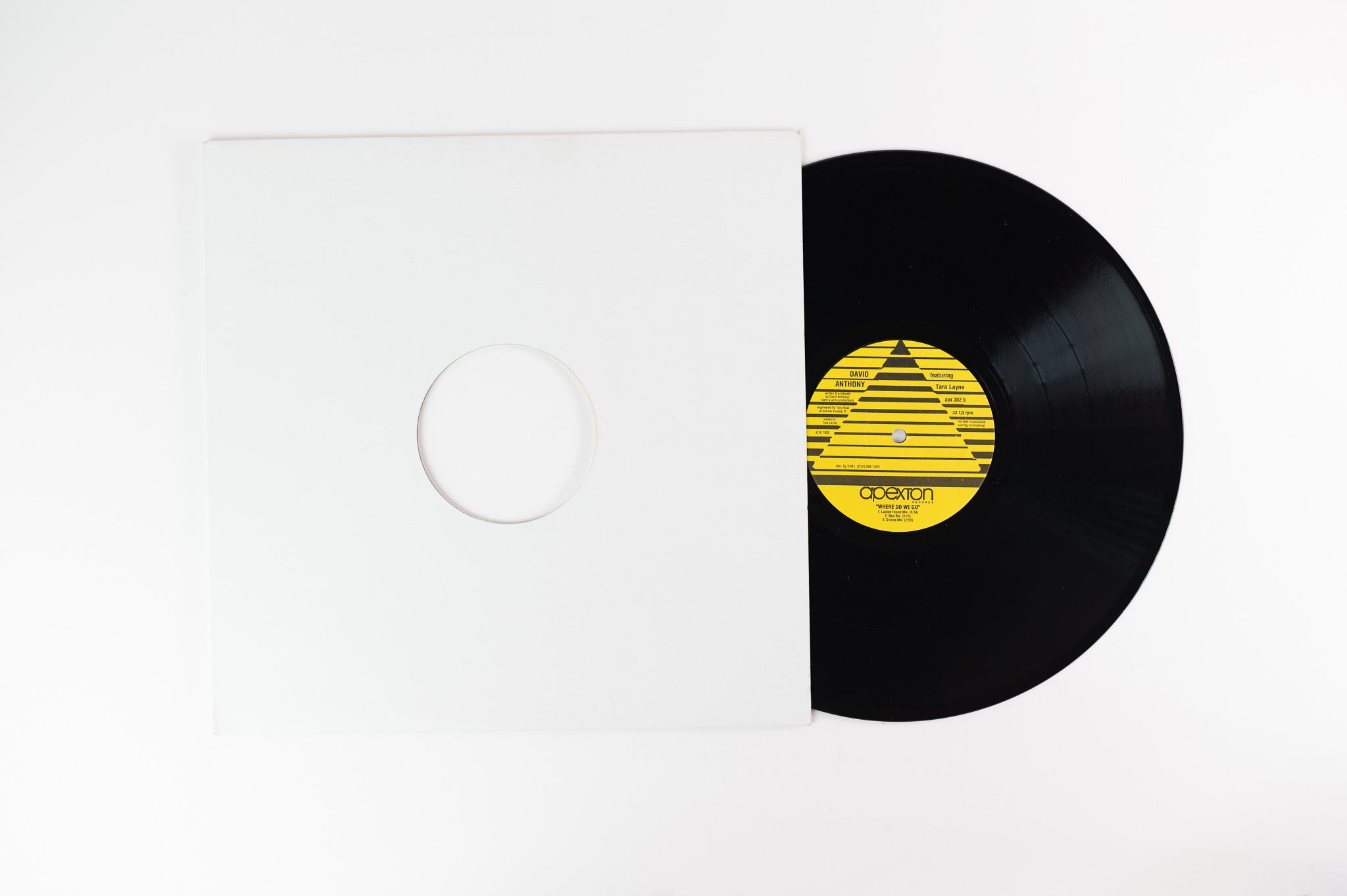 David Anthony - Where Do We Go on Apexton 12"