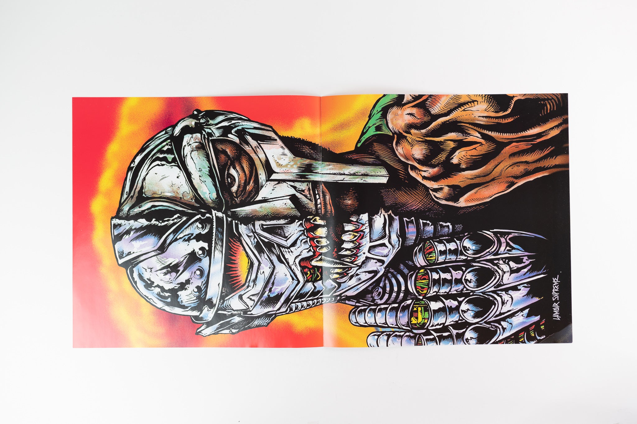 Czarface & MF Doom - Czarface Meets Metal Face on Silver Age Green & Blue Vinyl