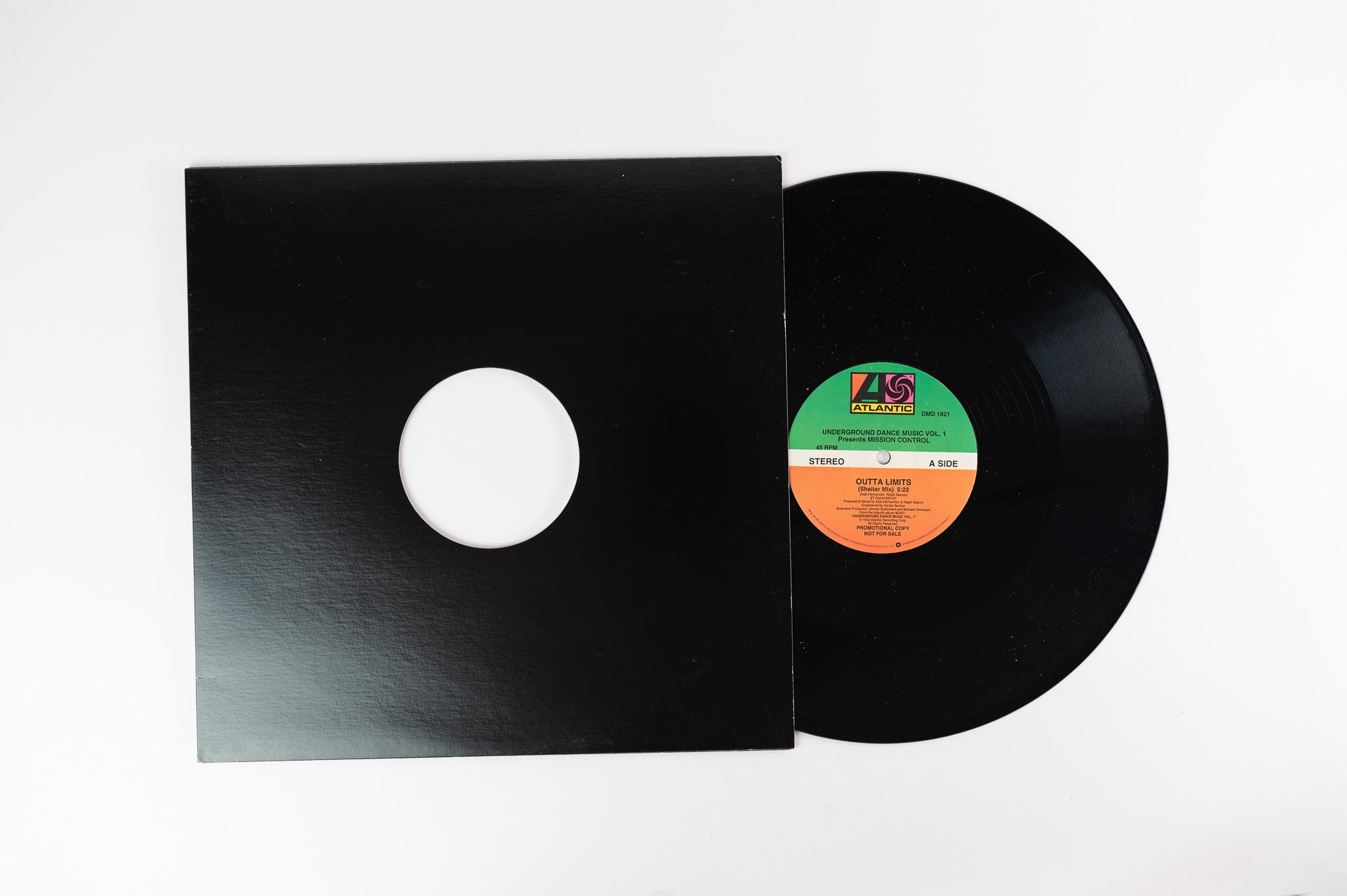 Various Including Mission Control - Outta Limits on Atlantic Promo 12"